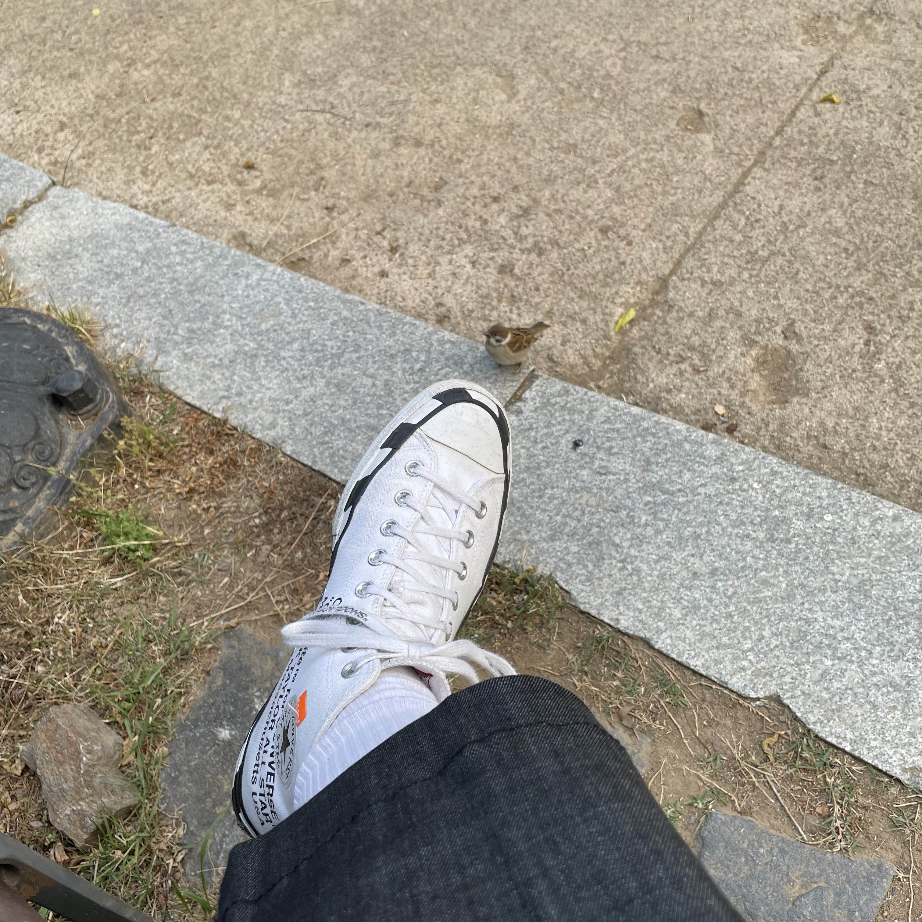 Converse x Off-White Chuck 70 High V2 2018 착용 스타일 - 3