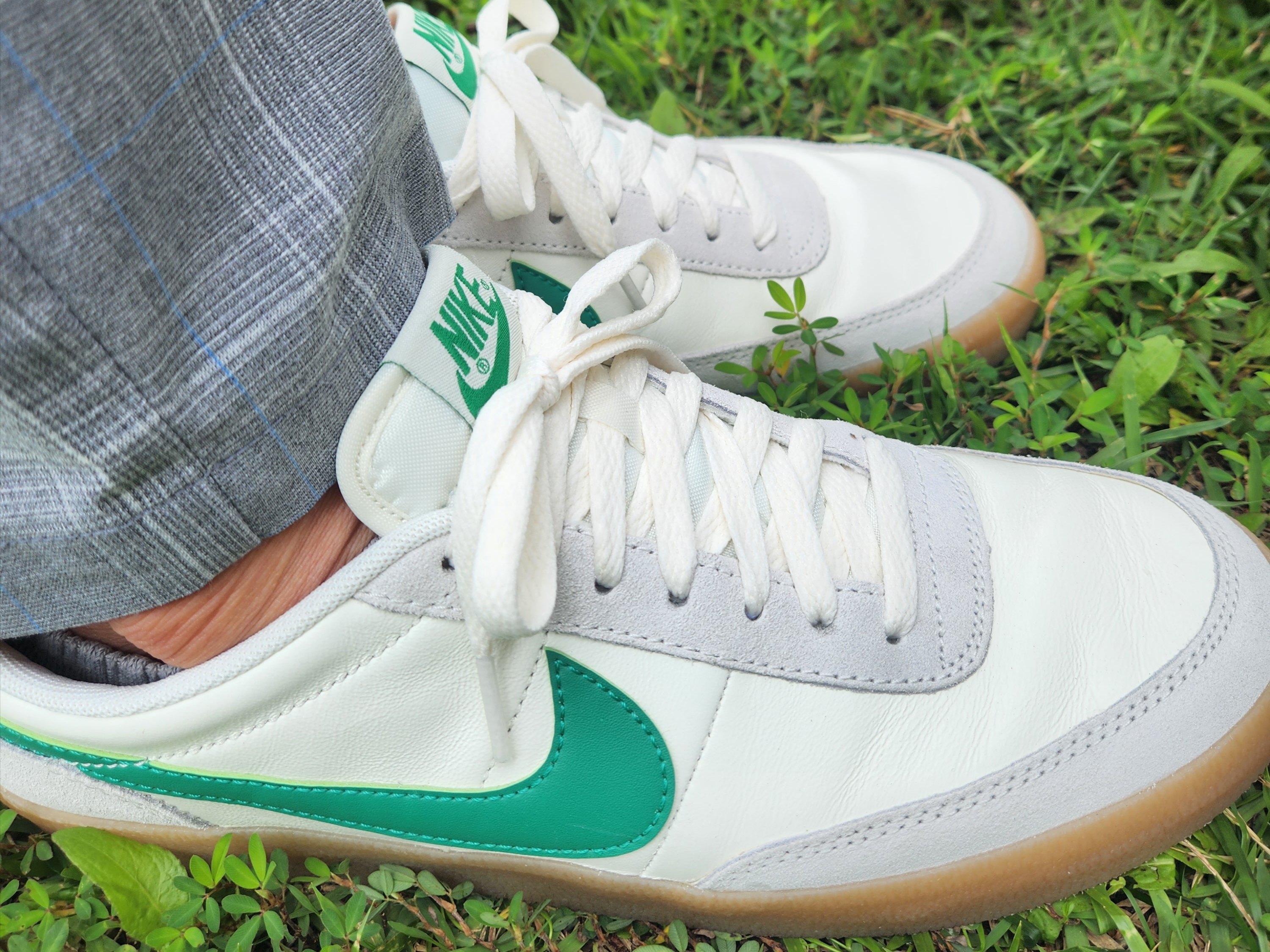 Nike x J.Crew Killshot 2 Lucid Green 착용 스타일