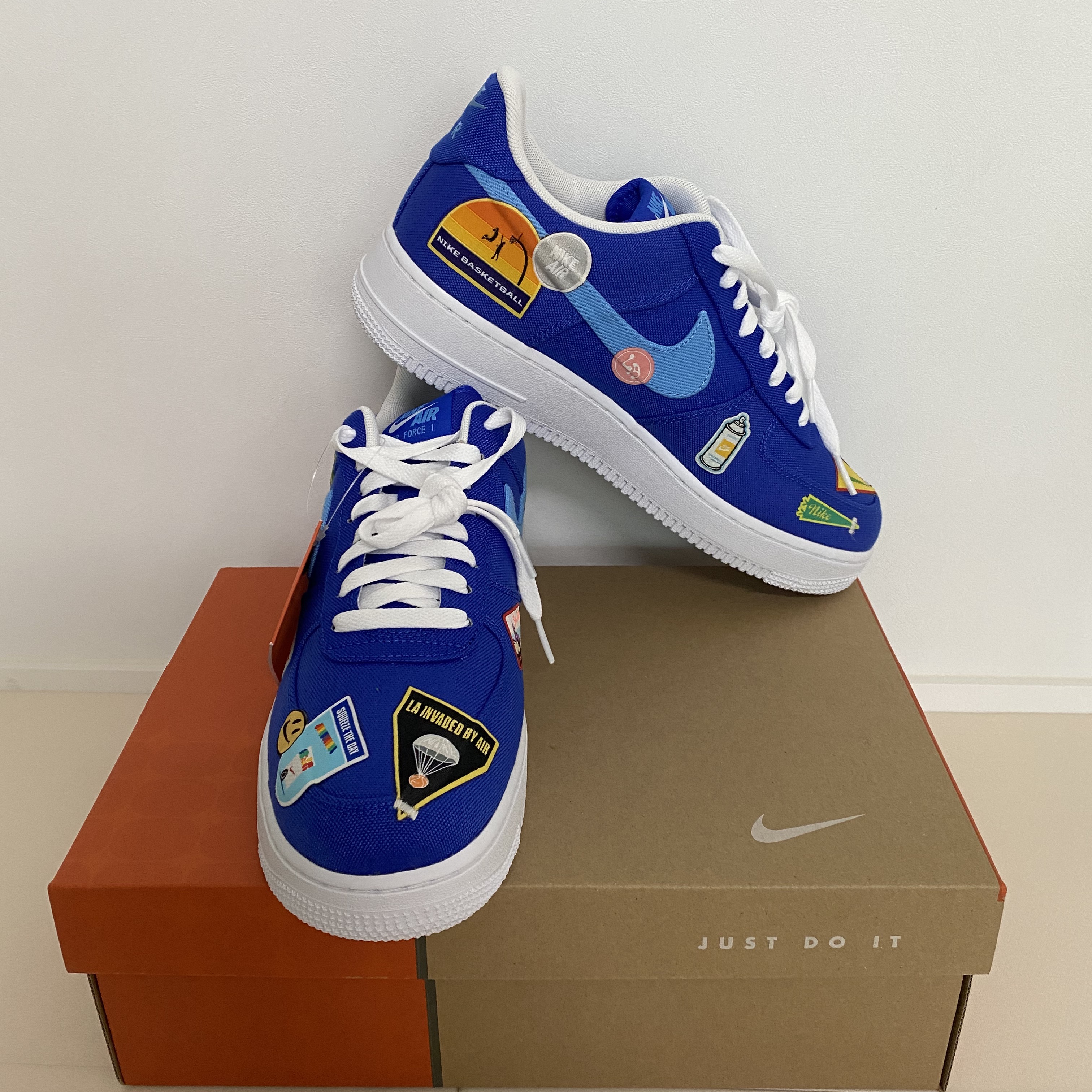 Nike Air Force 1 '07 PRM Patched Up 착용 스타일 - 2