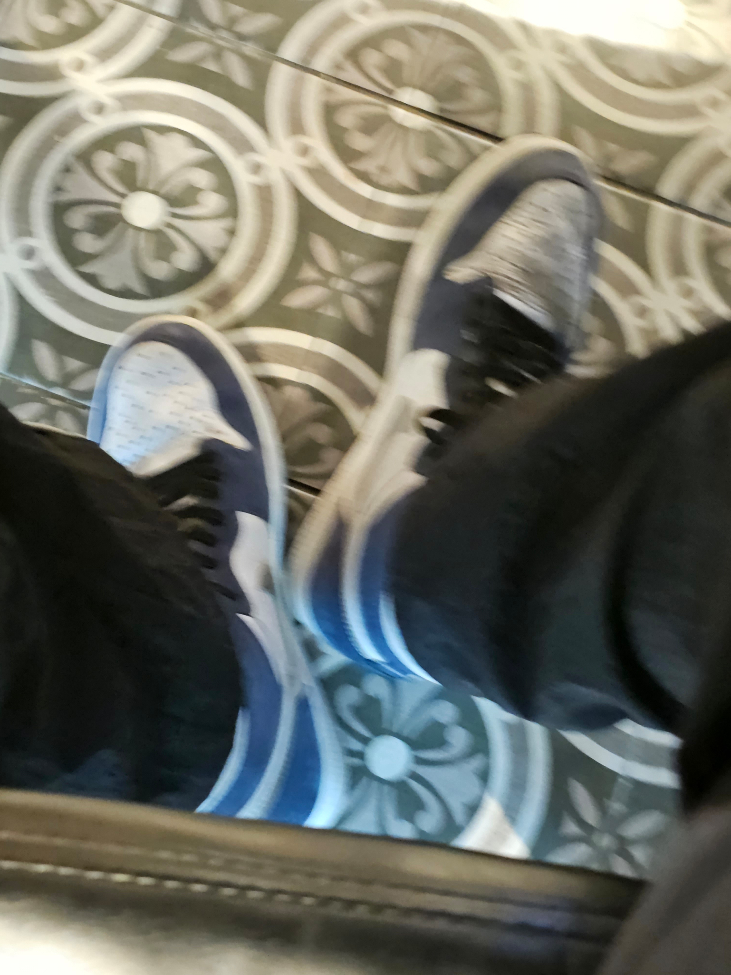 Jordan 1 Retro High OG CO.JP Midnight Navy 착용 스타일 - 2