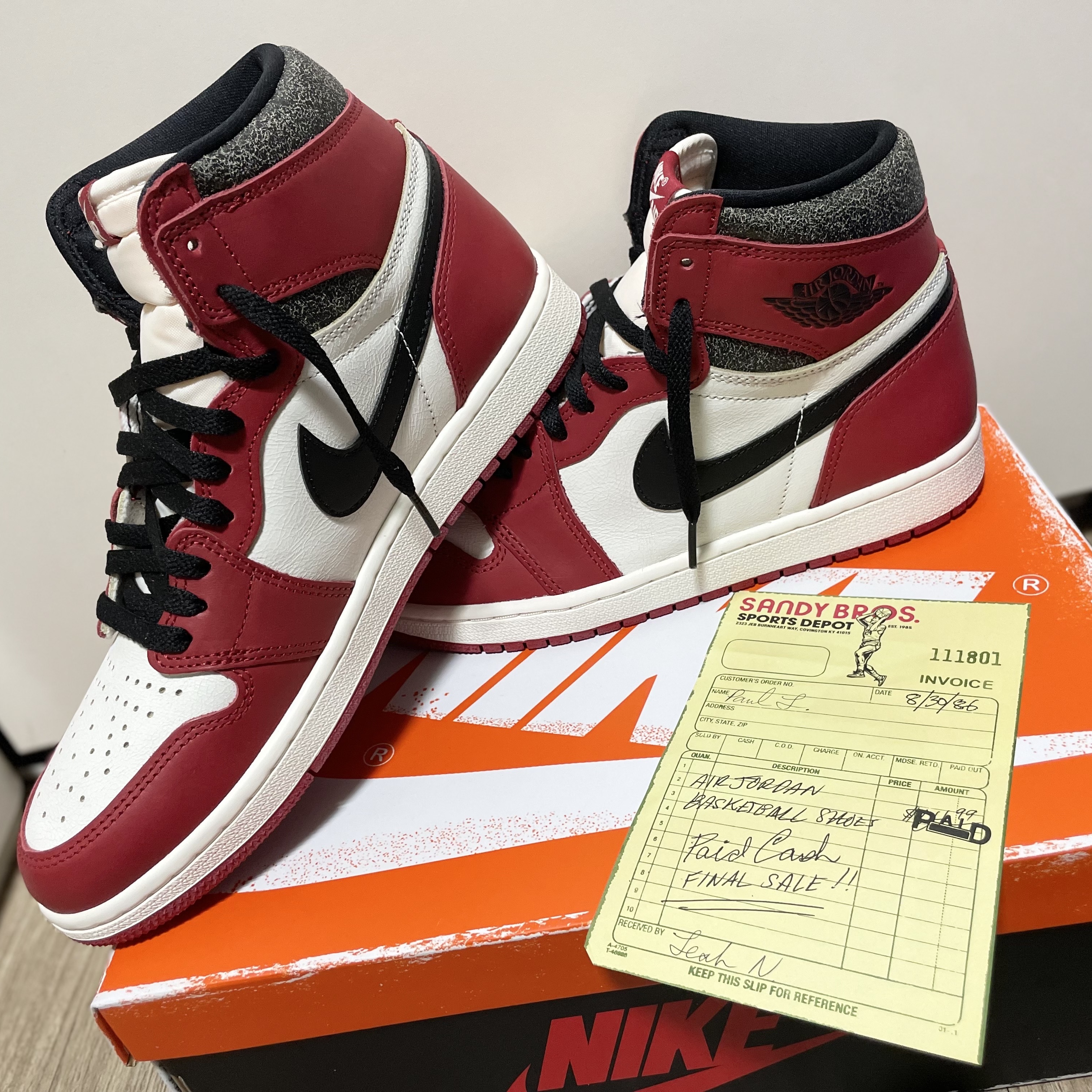 Jordan 1 Retro High OG Chicago 2022 착용 스타일