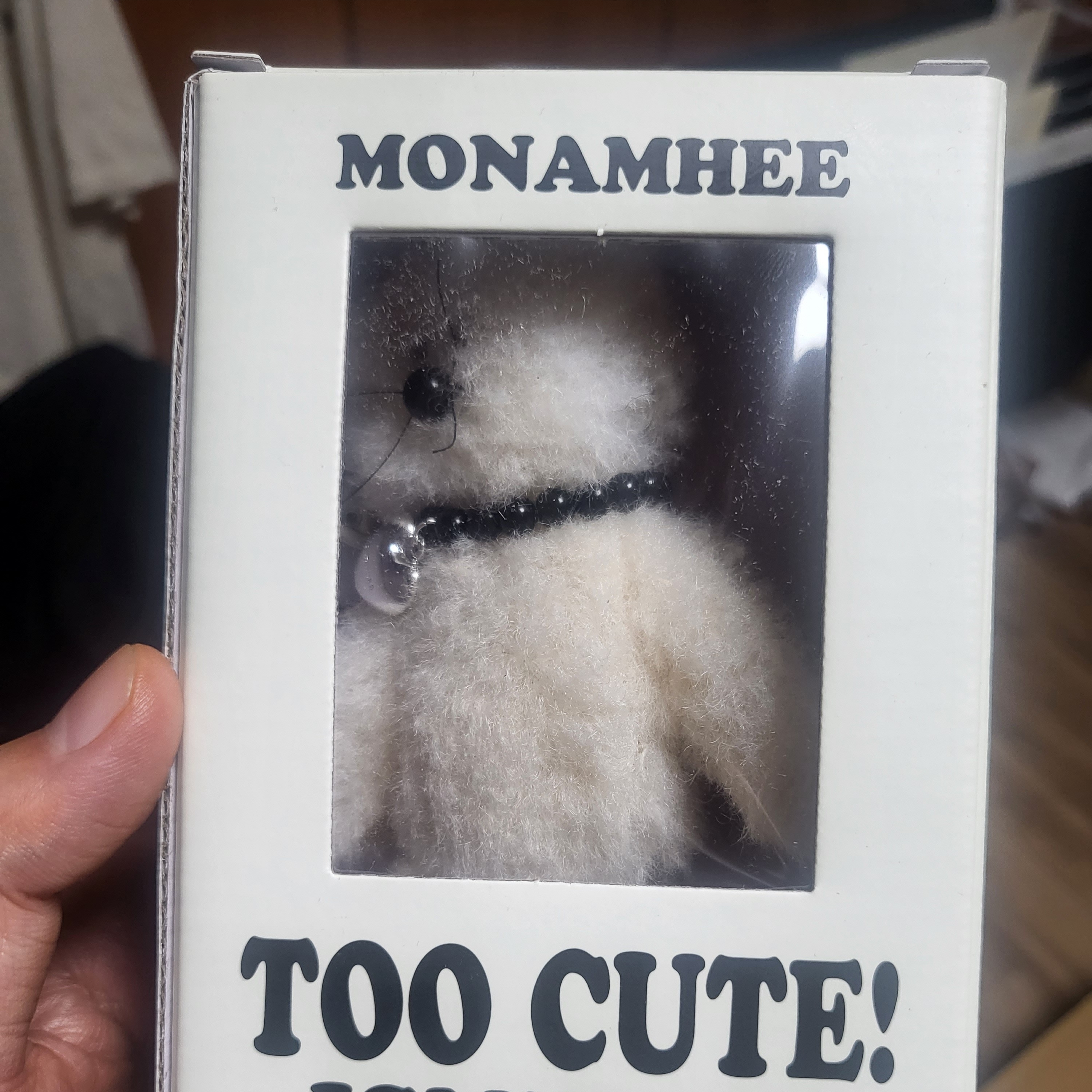 [KREAM 단독] Monamhee Creami Keyring Cream 착용 스타일 - 2