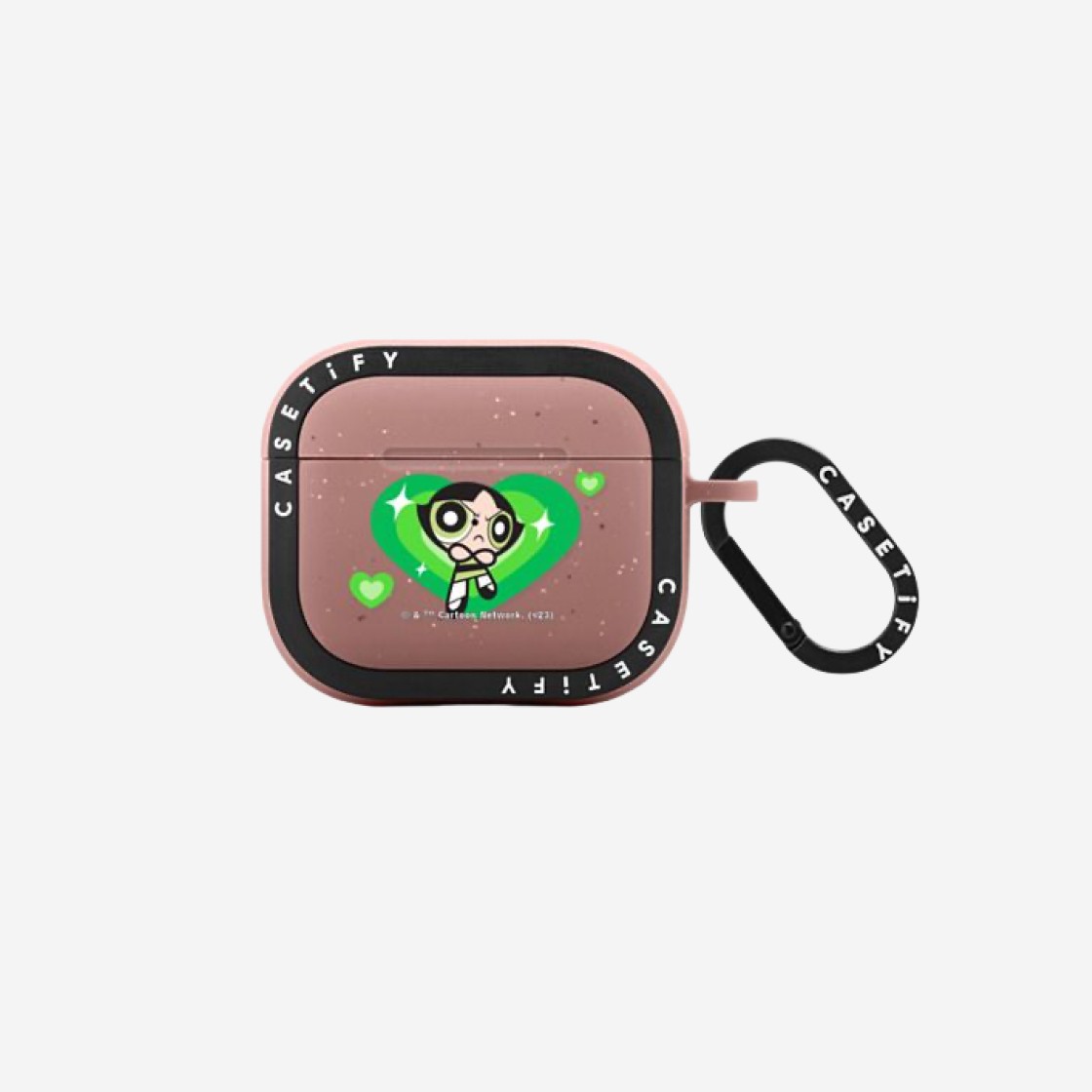 Casetify x The Powerpuff Girls Buttercup AirPods 3rd Gen Ultra Impact Case Matte Dusty Rose 상세 이미지 1