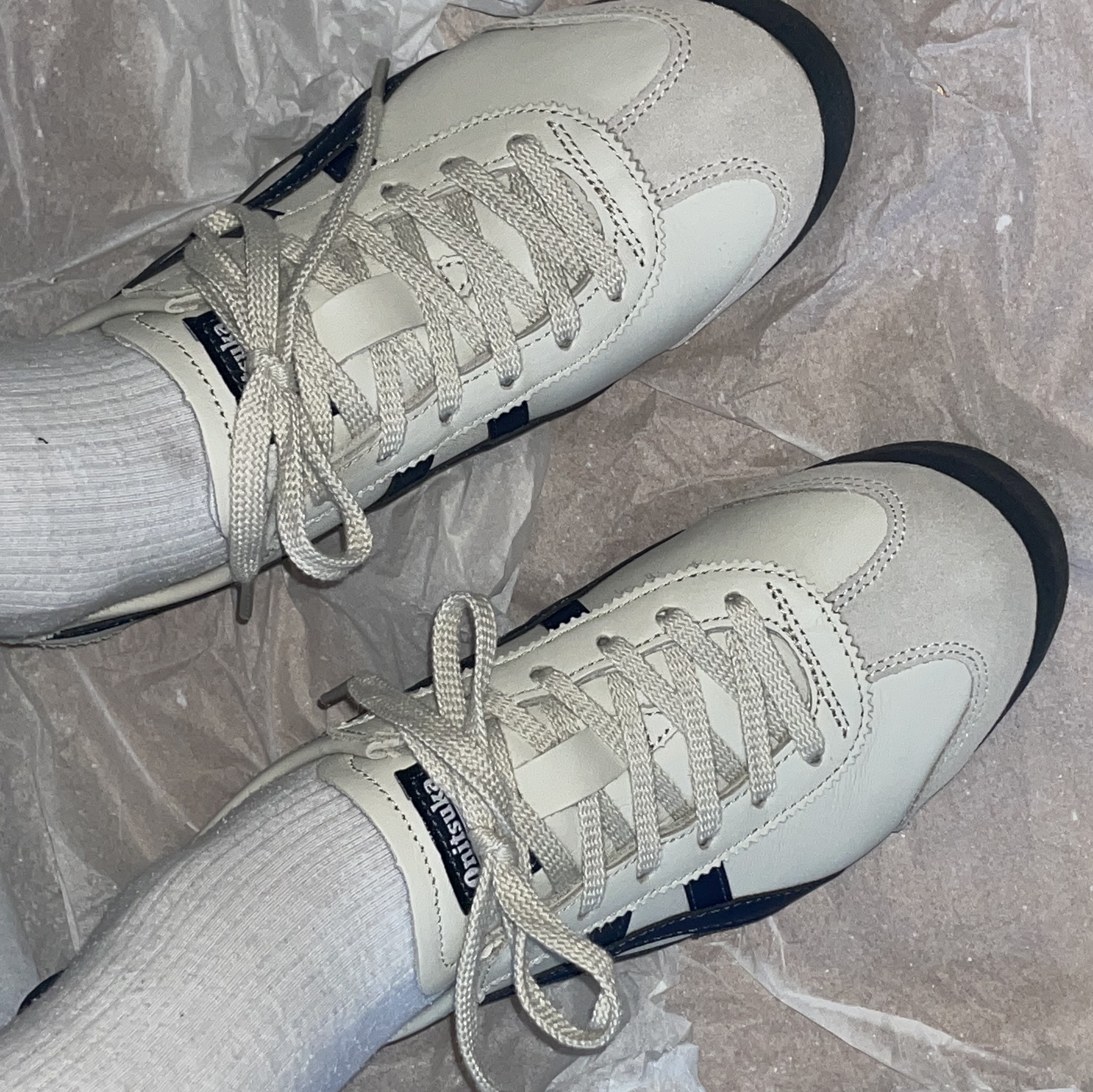 Onitsuka Tiger Mexico 66 Birch 착용 스타일
