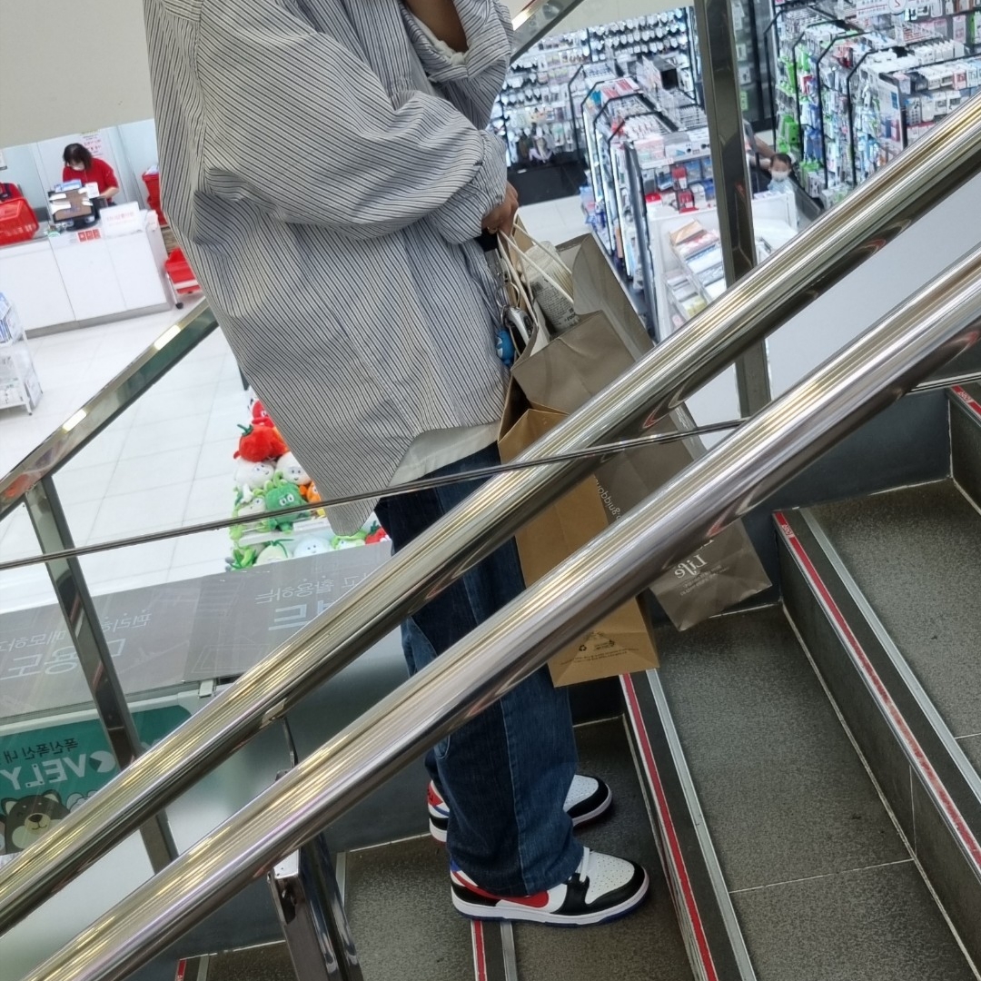 Nike Dunk Low SE Seoul 착용 스타일