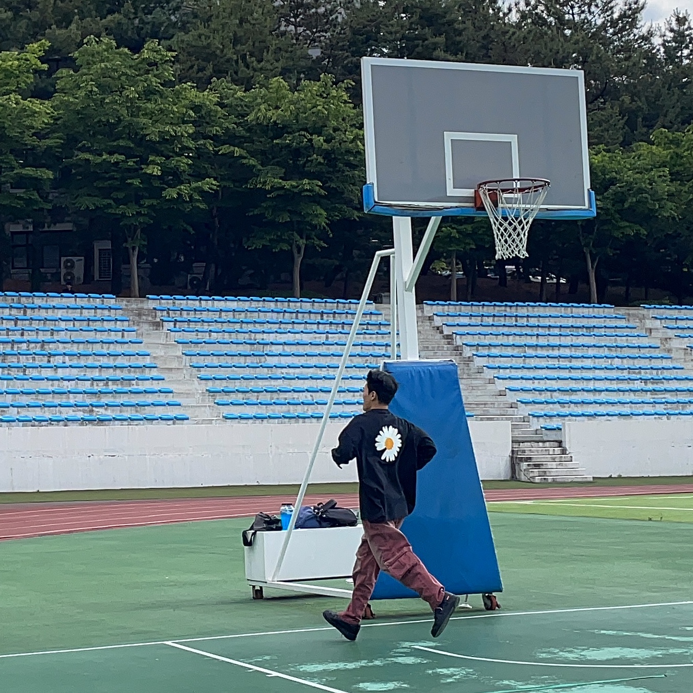 Nike x Peaceminusone LS T-Shirt Black (DR0097-010), Nike x Supreme Air Force 1 Low Black 착용 스타일