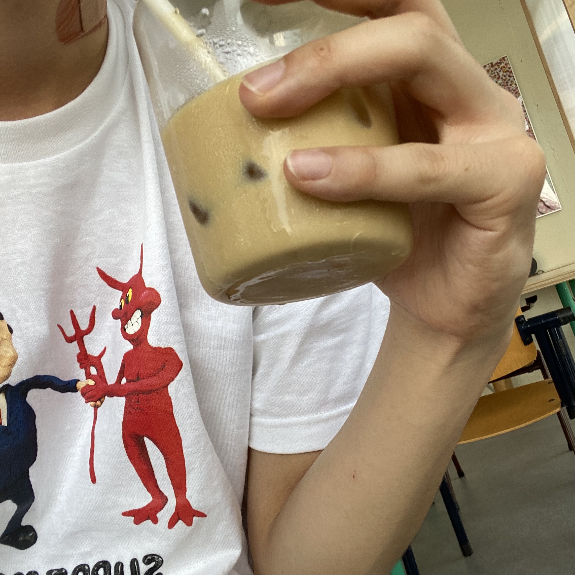 Supreme Business T-Shirt White - 23SS 착용 스타일