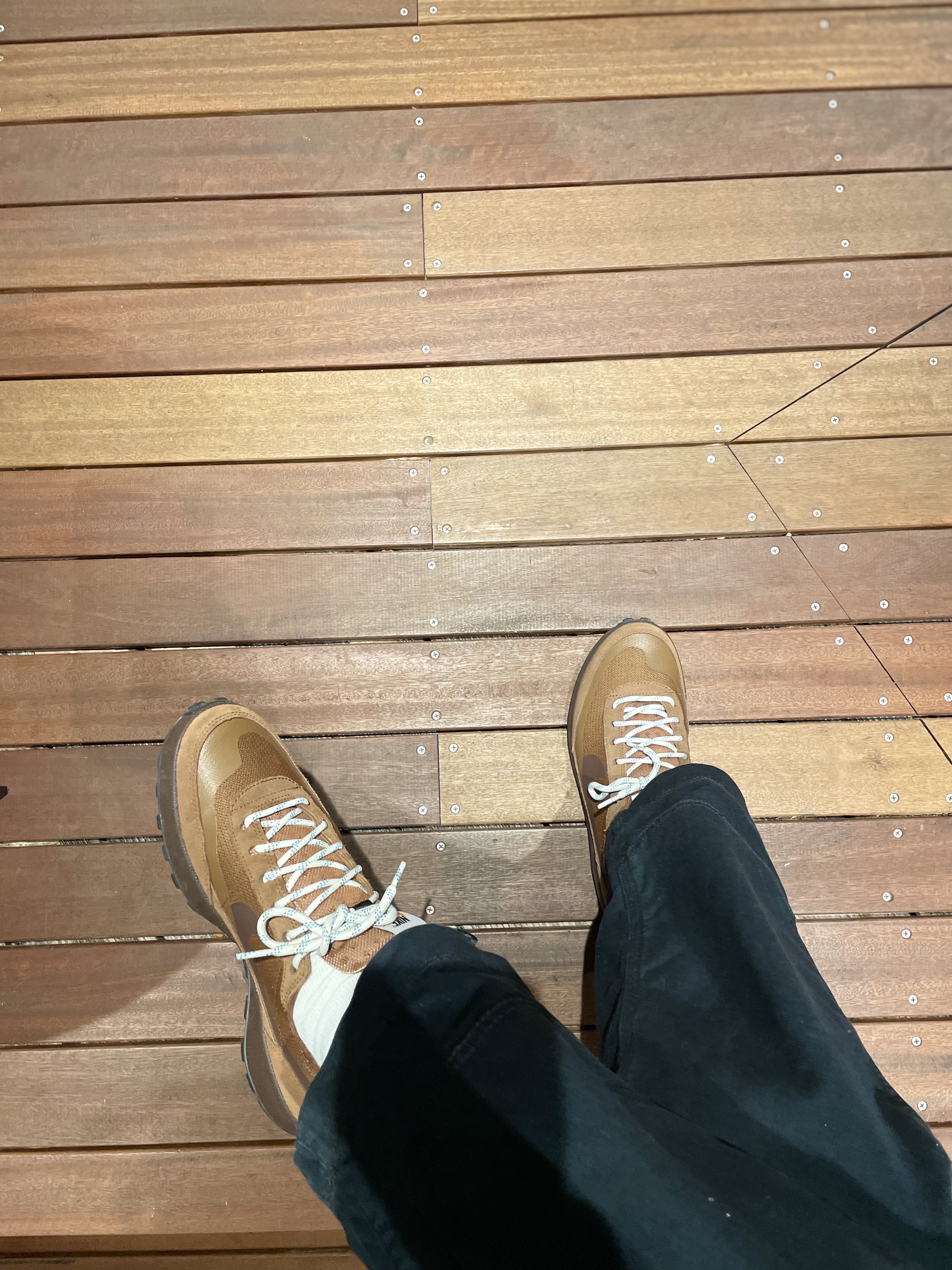 Nike x Tom Sachs General Purpose Shoe Brown 착용 스타일
