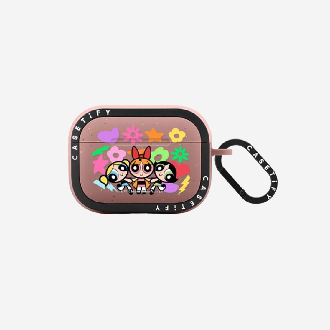 Casetify x The Powerpuff Girls Icons AirPods Pro Ultra Impact Case Matte Dusty Rose 상세 이미지 1