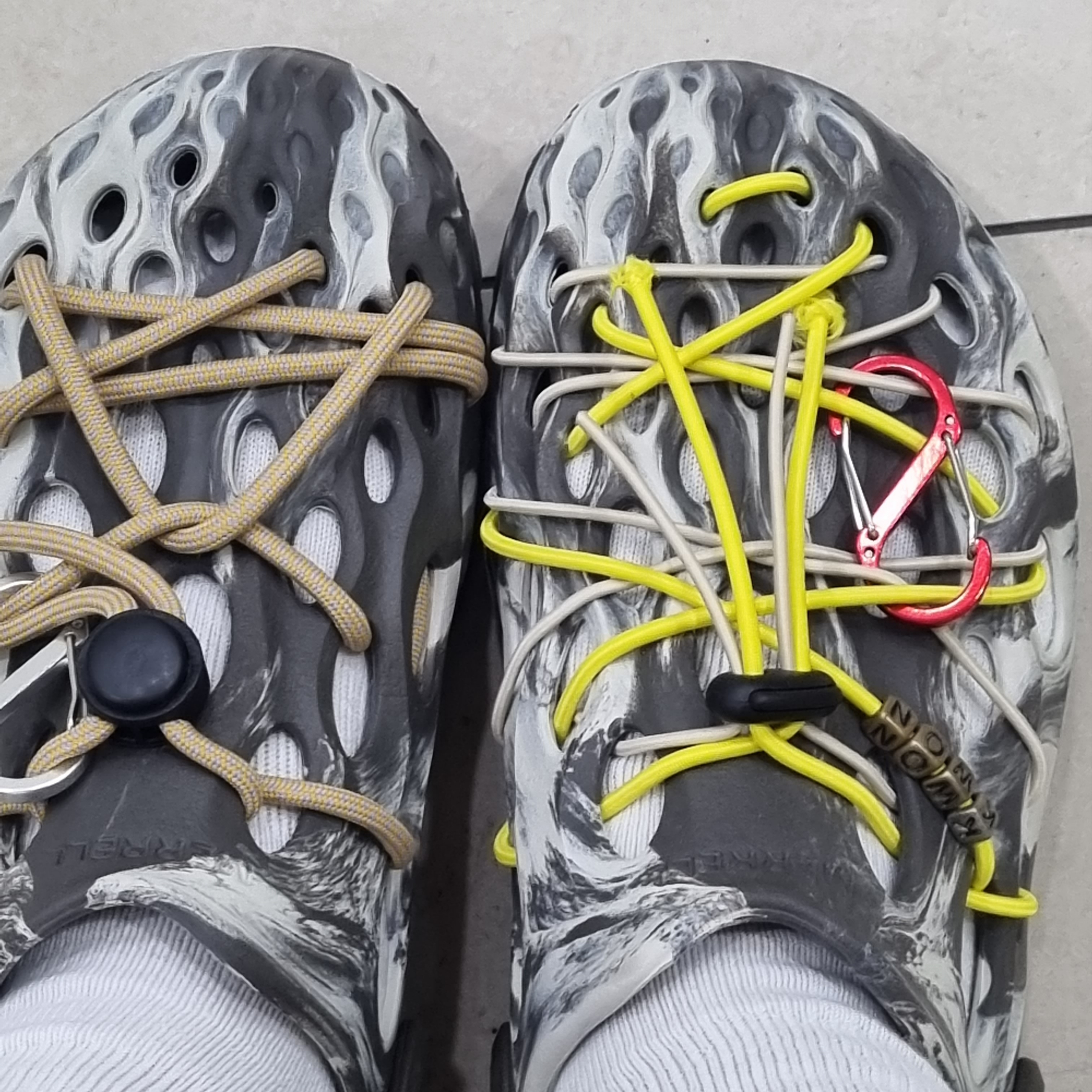 Merrell Hydro Moc Boulder 착용 스타일 - 1