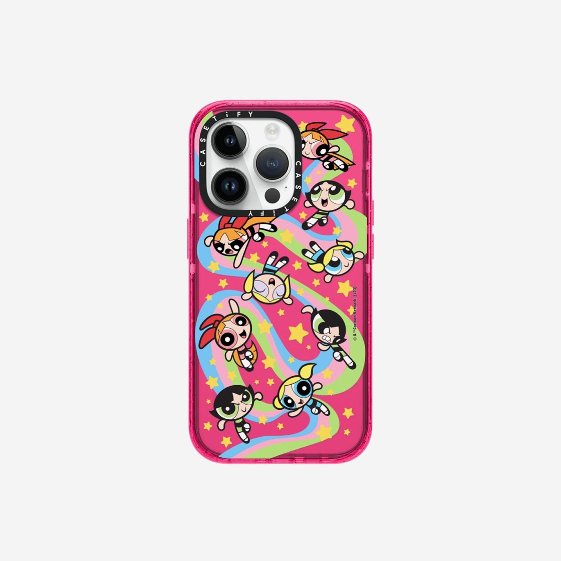 Casetify x The Powerpuff Girls iPhone Medley Impact Case Sheer Bubblegum 상세 이미지 2