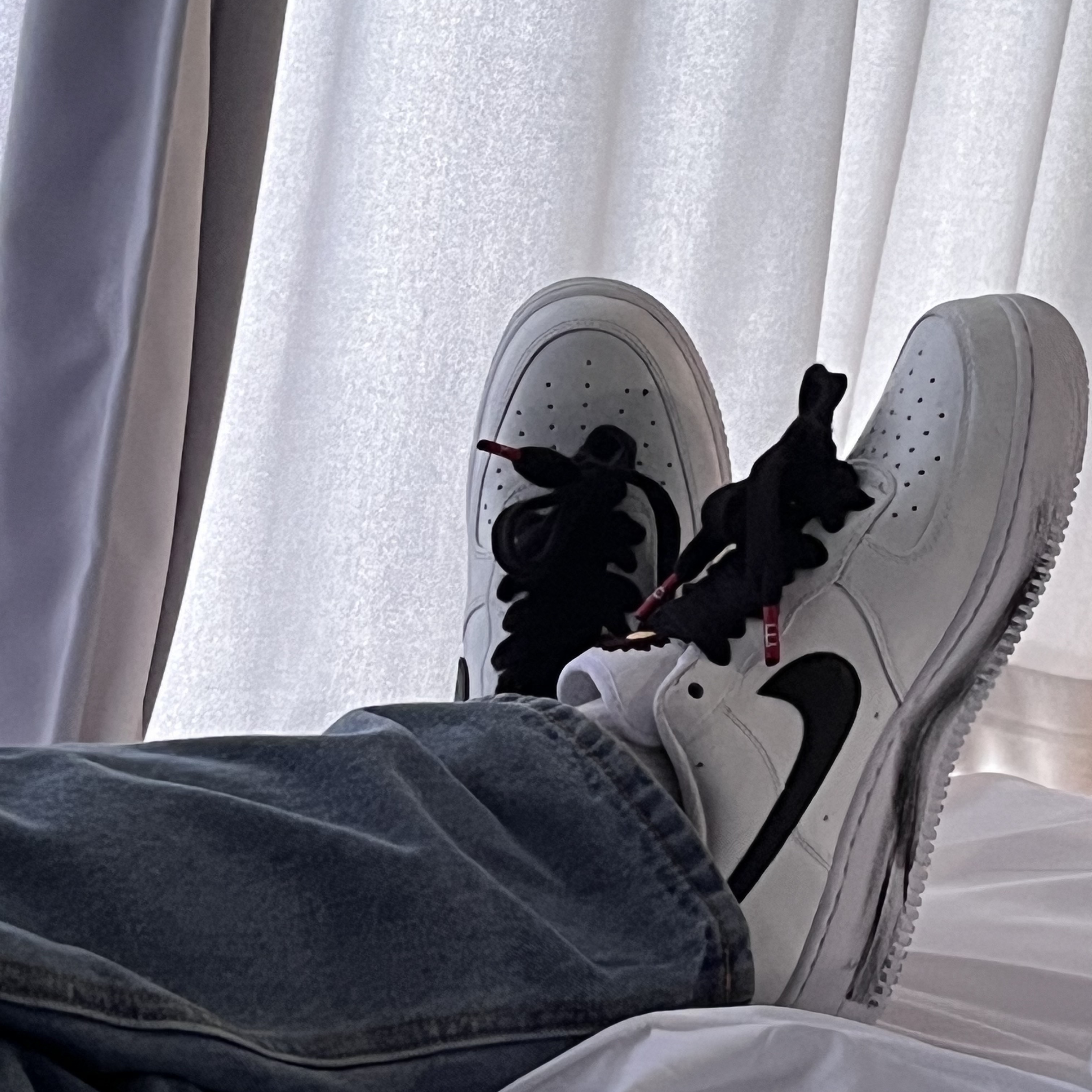 Nike x Peaceminusone Air Force 1 Low Para-Noise 2.0 착용 스타일