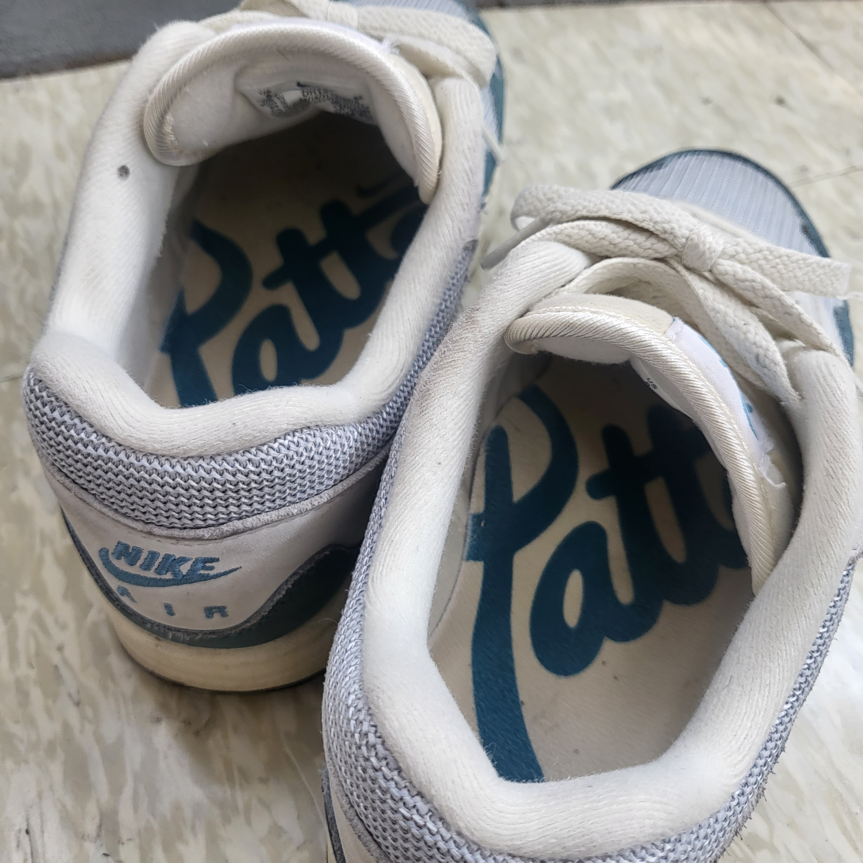 Nike x Patta Air Max 1 Noise Aqua 착용 스타일