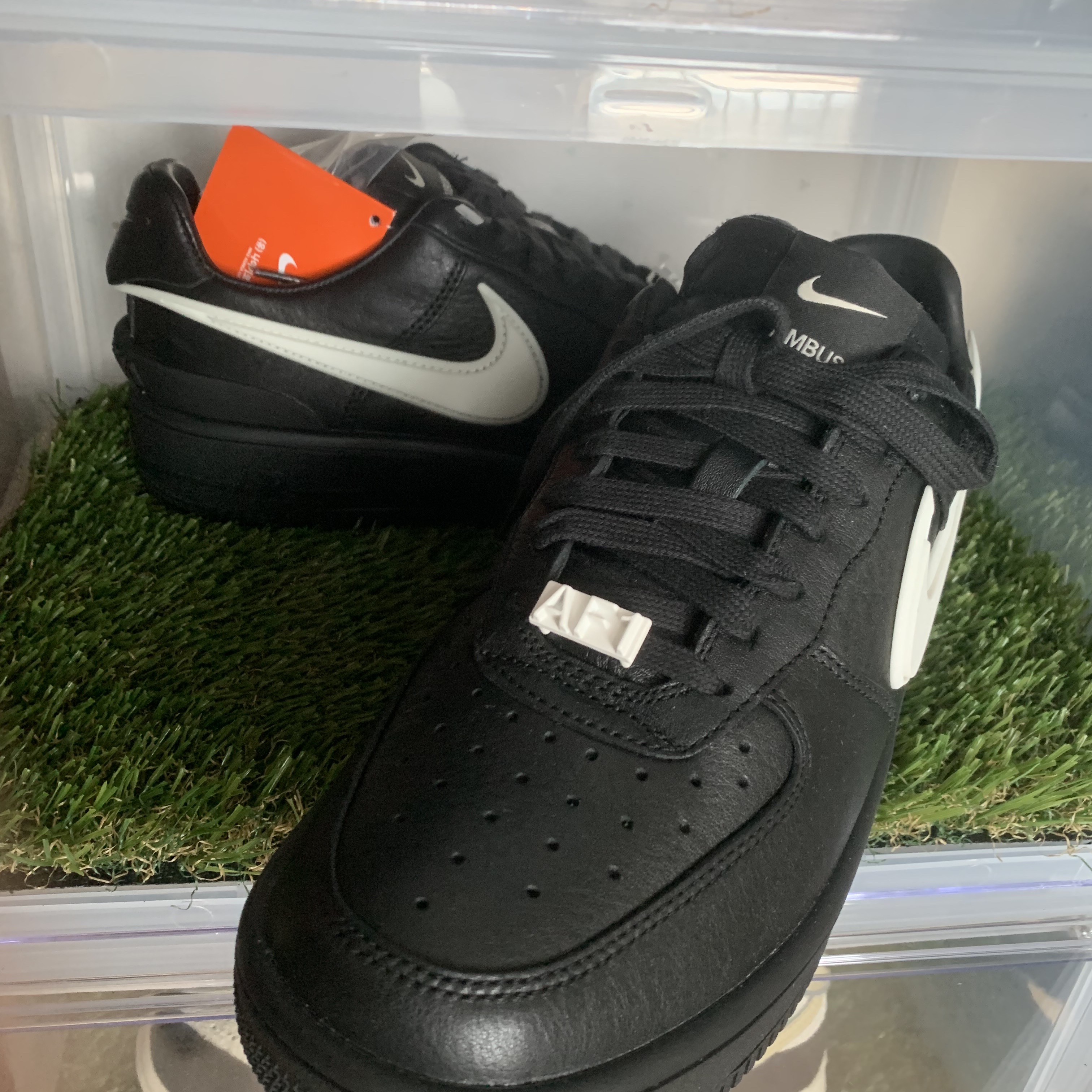 Nike x Ambush Air Force 1 Low SP Black 착용 스타일 - 1