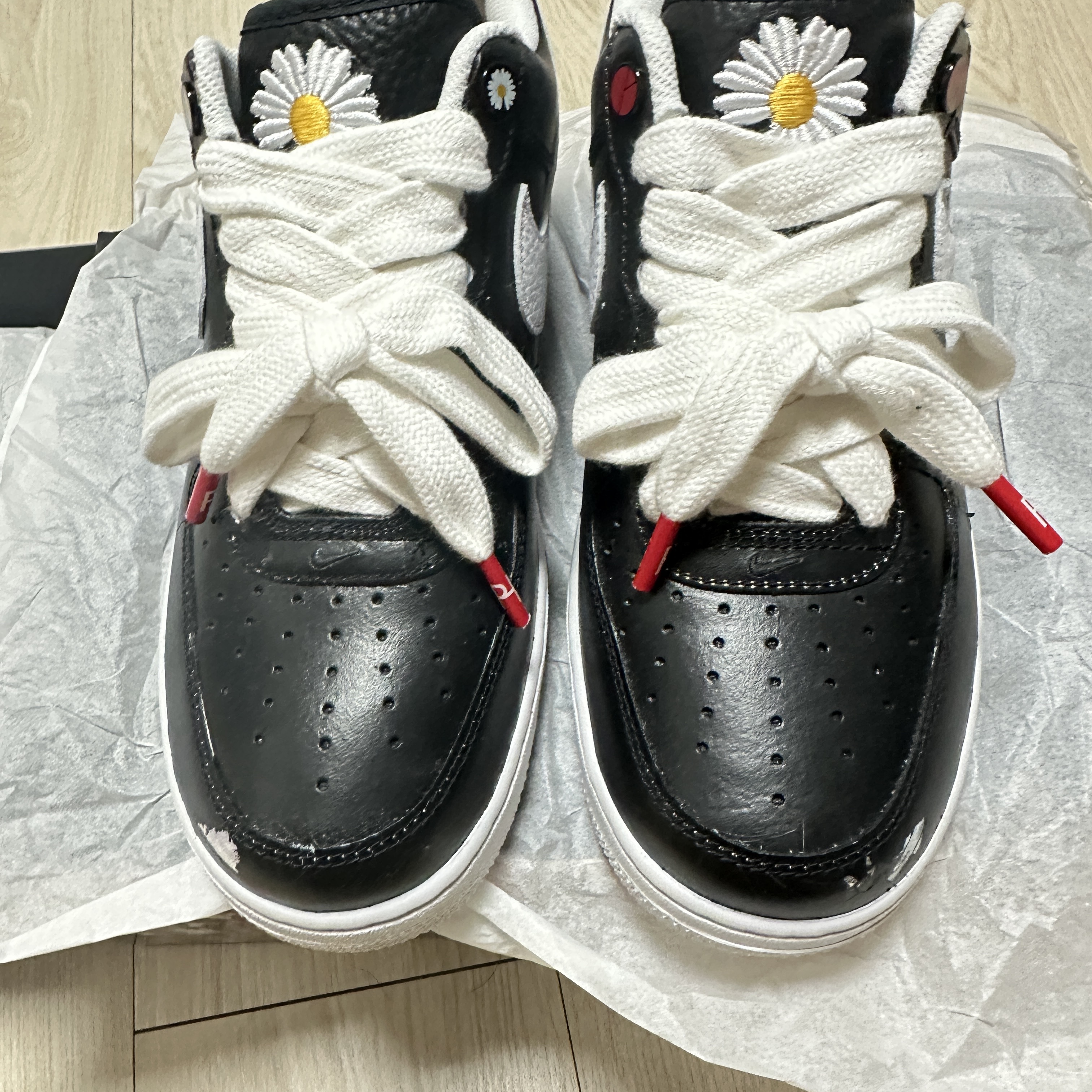 Nike x Peaceminusone Air Force 1 Low Para-Noise 착용 스타일 - 3
