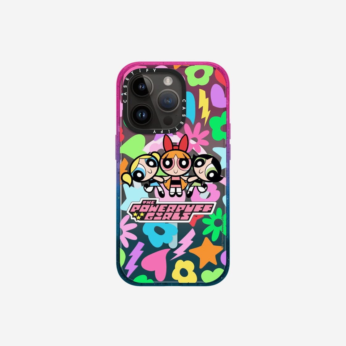 Casetify x The Powerpuff Girls iPhone Icons Magsafe Impact Case Sheer Cotton Candy 상세 이미지 3