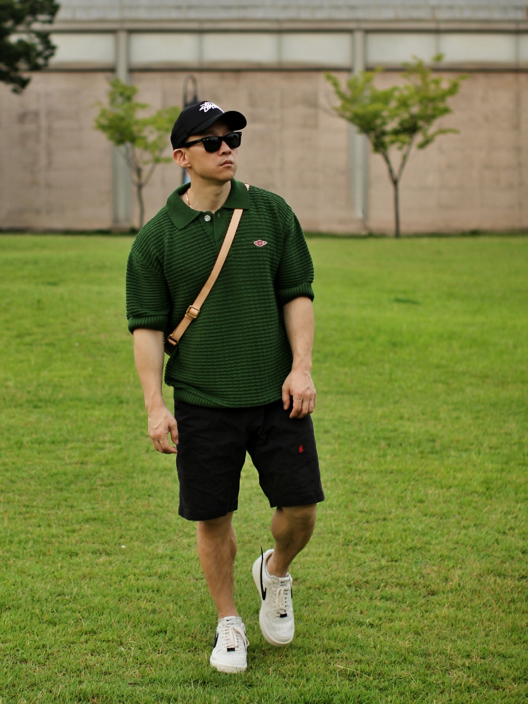 Nike x Ambush Air Force 1 Low SP Phantom, Louis Vuitton Bumbag Monogram 착용 스타일 - 2