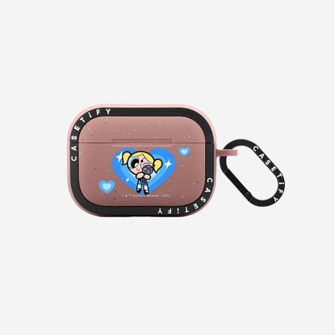 Casetify x The Powerpuff Girls Bubbles AirPods Pro Ultra Impact Case Matte Dusty Rose 상세 이미지 1