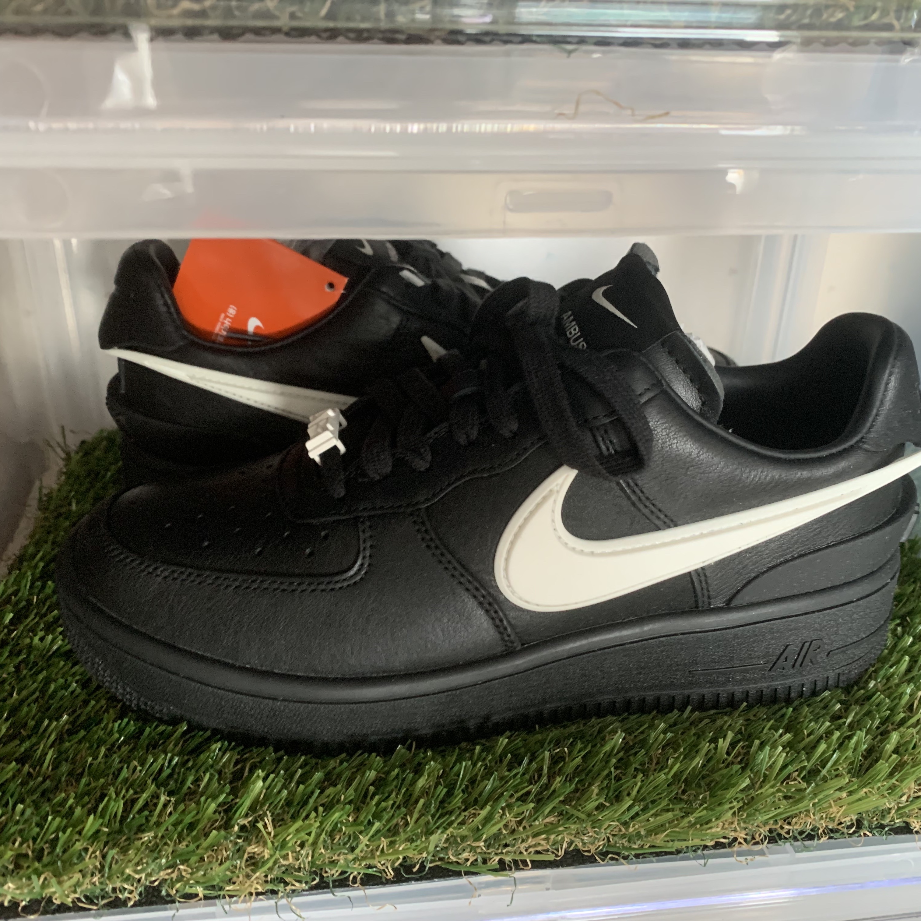 Nike x Ambush Air Force 1 Low SP Black 착용 스타일 - 2
