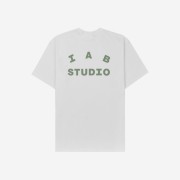 IAB Studio T-Shirt White Light Green