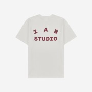 IAB Studio T-Shirt White Burgundy