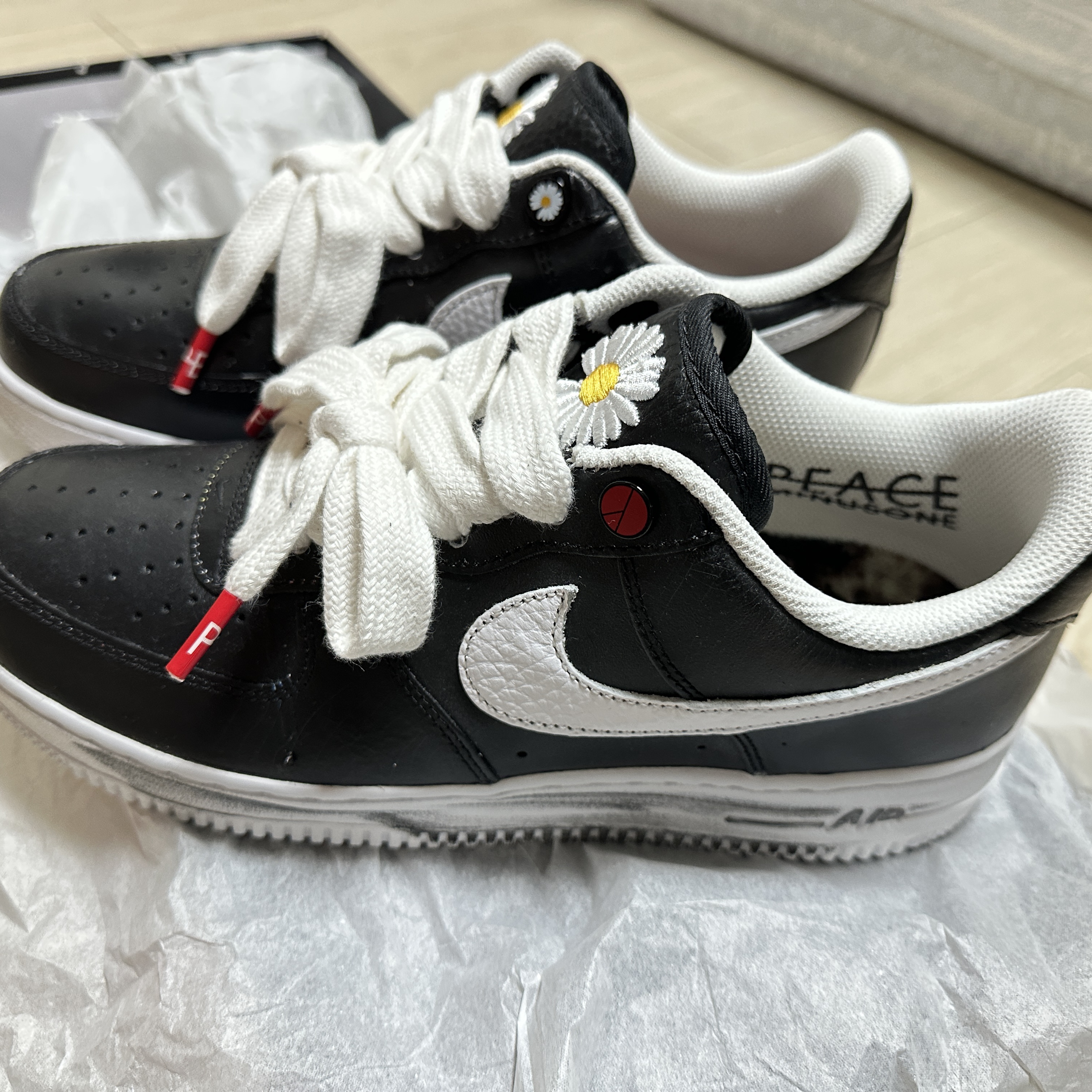 Nike x Peaceminusone Air Force 1 Low Para-Noise 착용 스타일 - 2