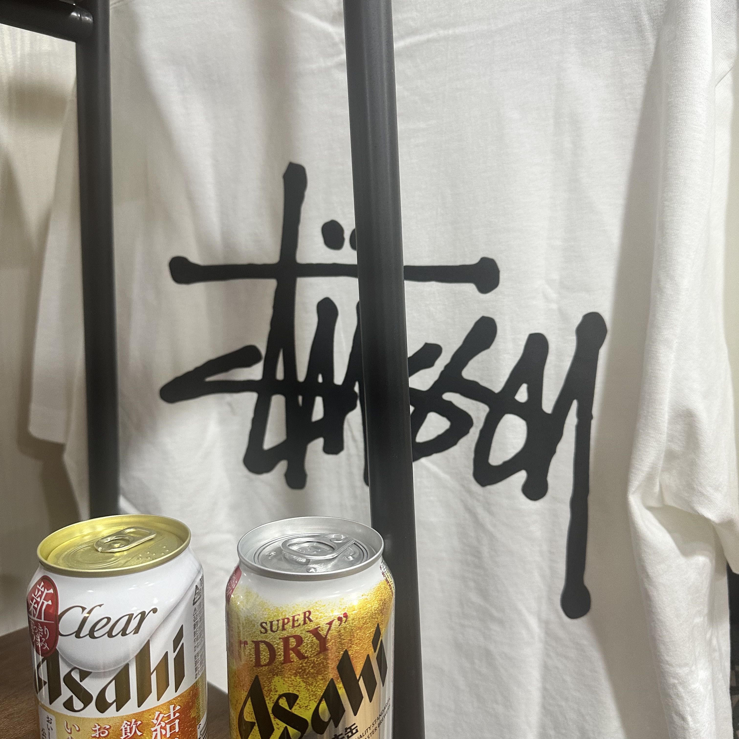 Stussy Basic Stussy T-Shirt White 2023 착용 스타일