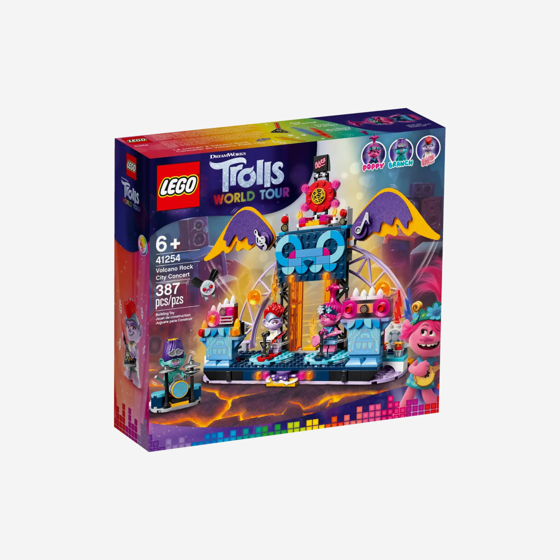 레고 트롤 월드 투어 트롤 볼케이노 락 시티 콘서트(Lego Trolls World Tour Volcano Rock City Concert) - 2