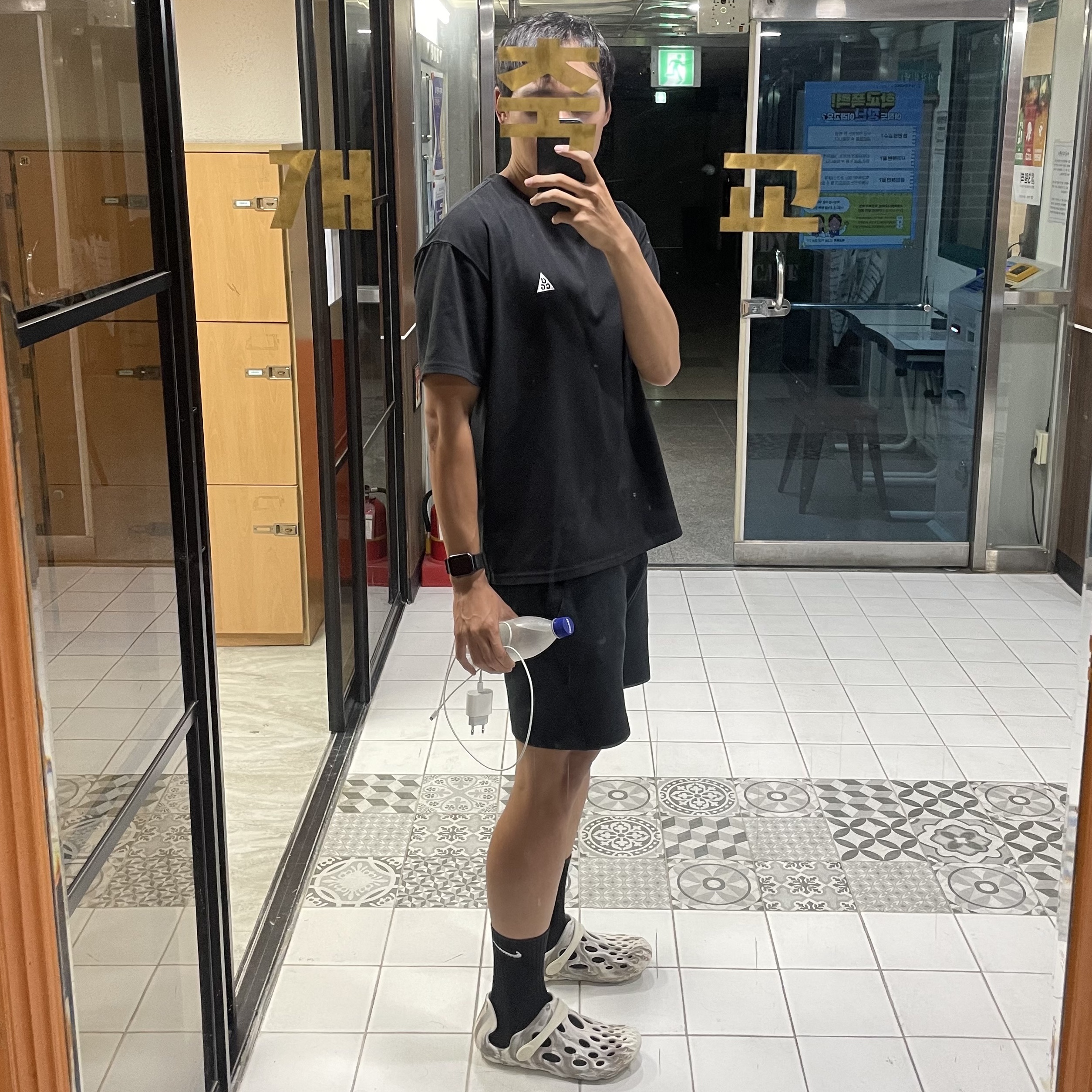Nike ACG LBR T-Shirt Black - Asia, Merrell Hydro Moc Chalk 착용 스타일