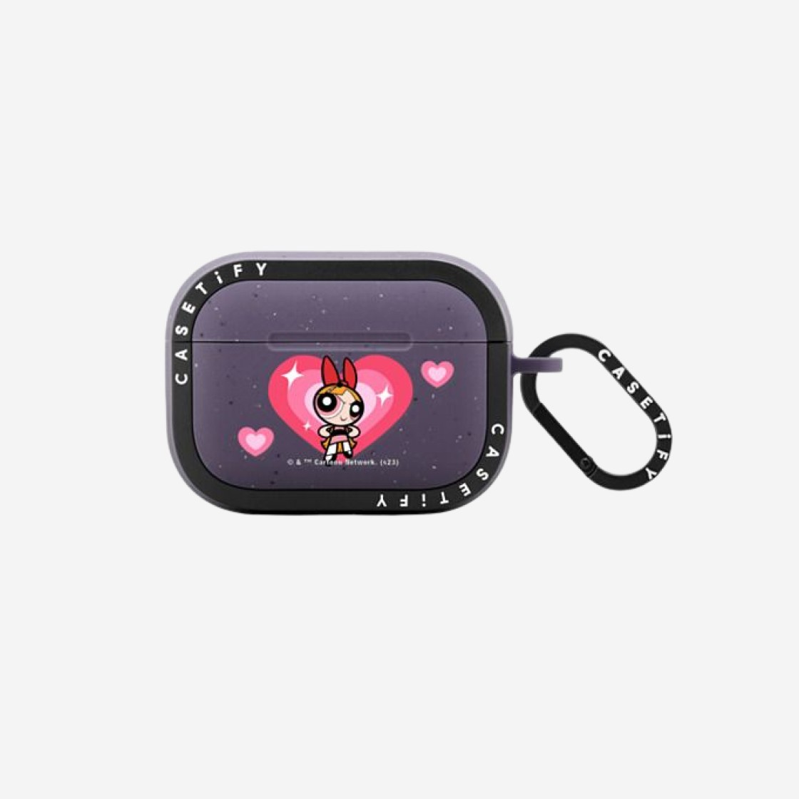 Casetify x The Powerpuff Girls Blossom AirPods Pro Ultra Impact Case Matte Deep Purple 상세 이미지 1