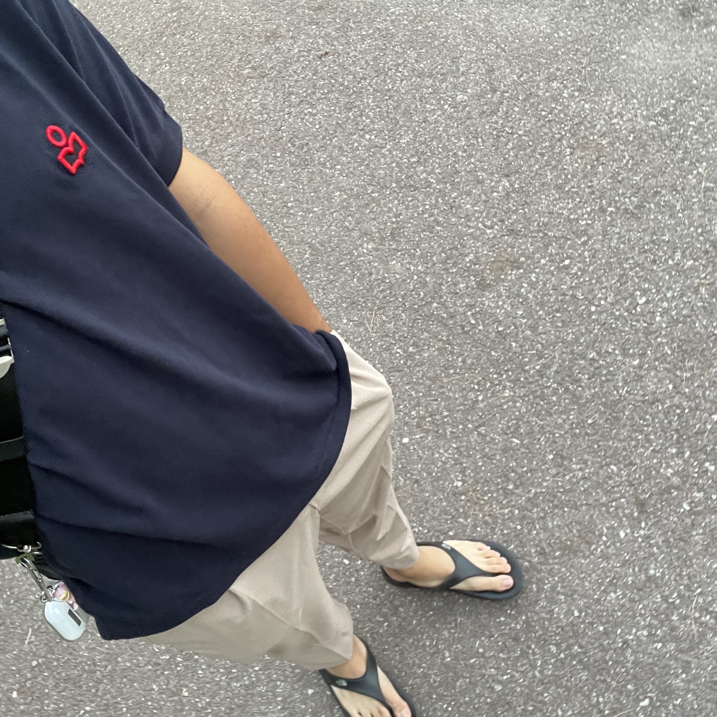 Isabel Marant Afko Polo Shirt Faded Night - 23SS, New Balance 574 Legacy Navy 착용 스타일 - 1