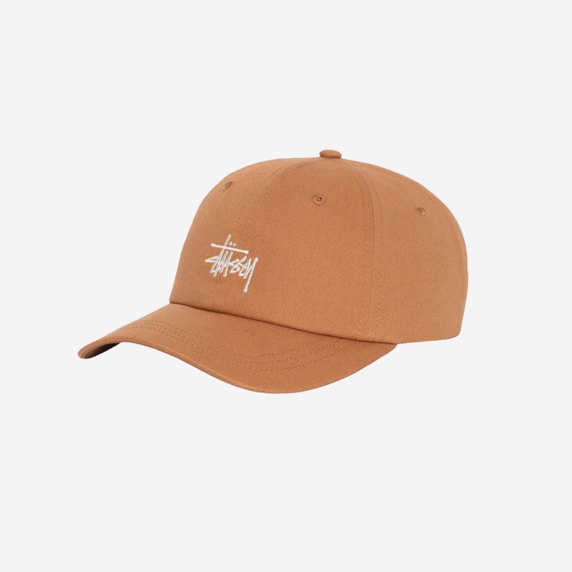 Stussy Basic Stock Low Pro Cap Rust 상세 이미지 1