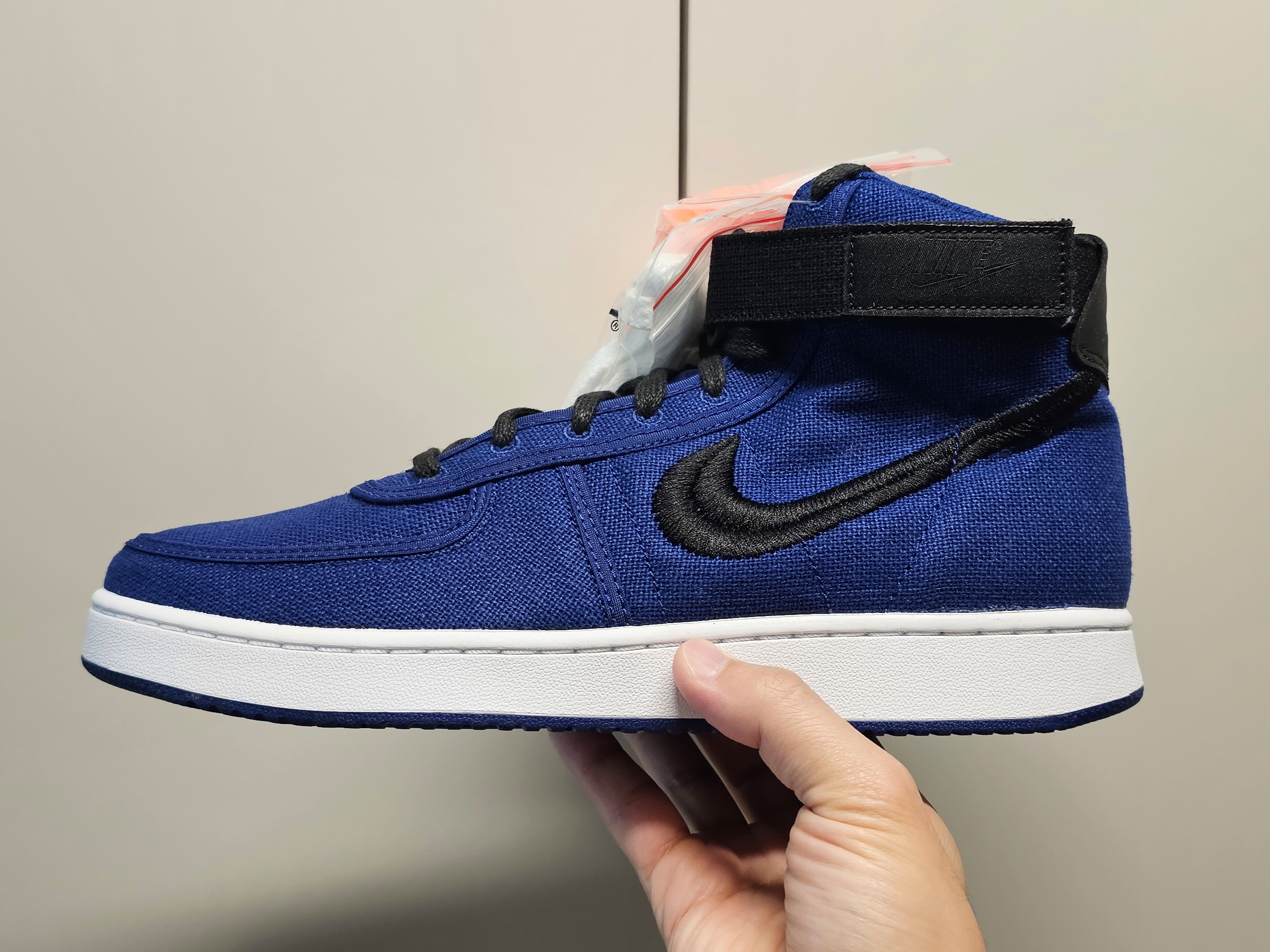 Nike x Stussy Vandal High Deep Royal Blue 착용 스타일