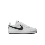 (GS) Nike Court Borough Low Recraft White Black