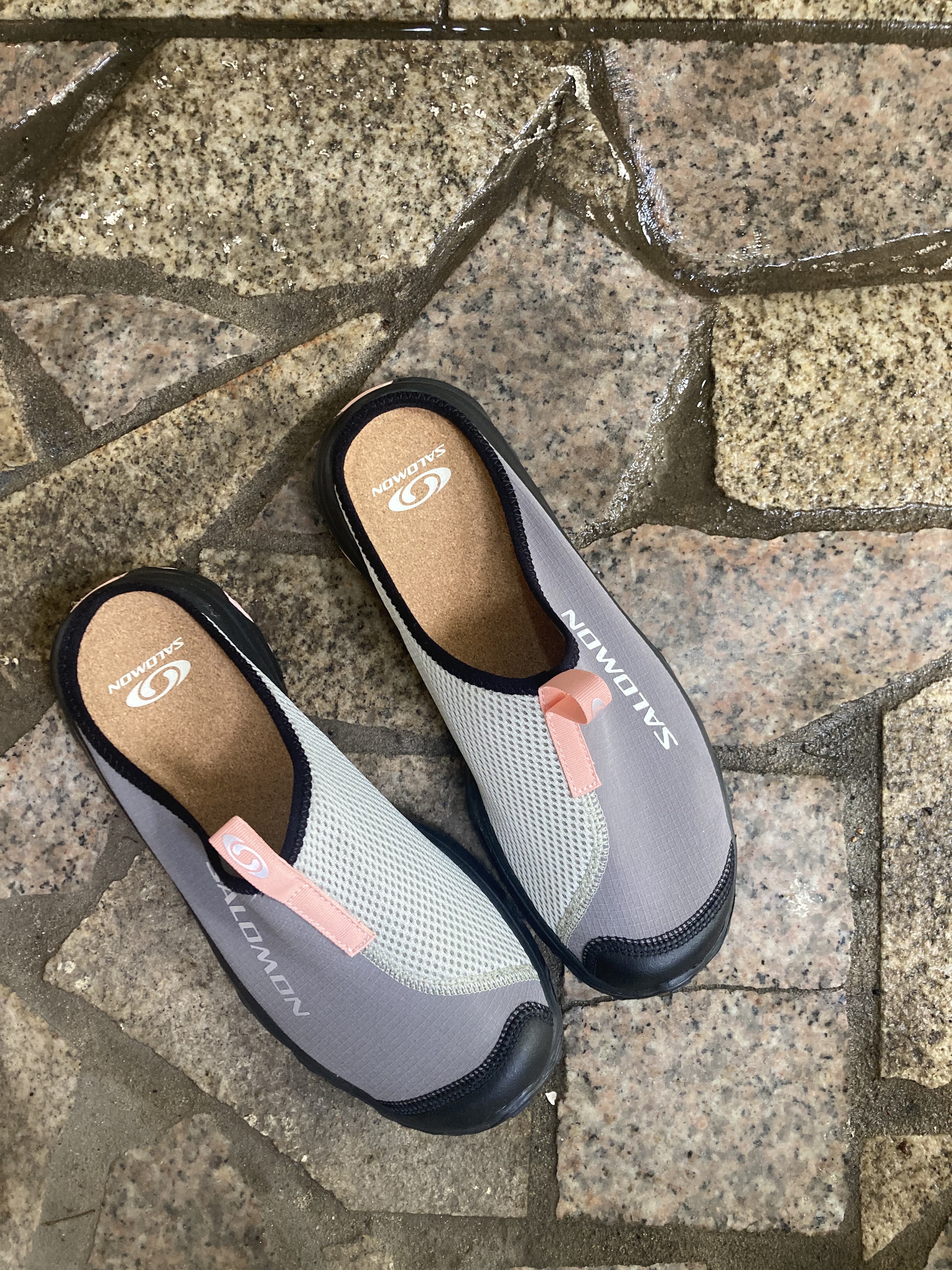 Salomon RX Slide 3.0 Pewter 착용 스타일 - 2