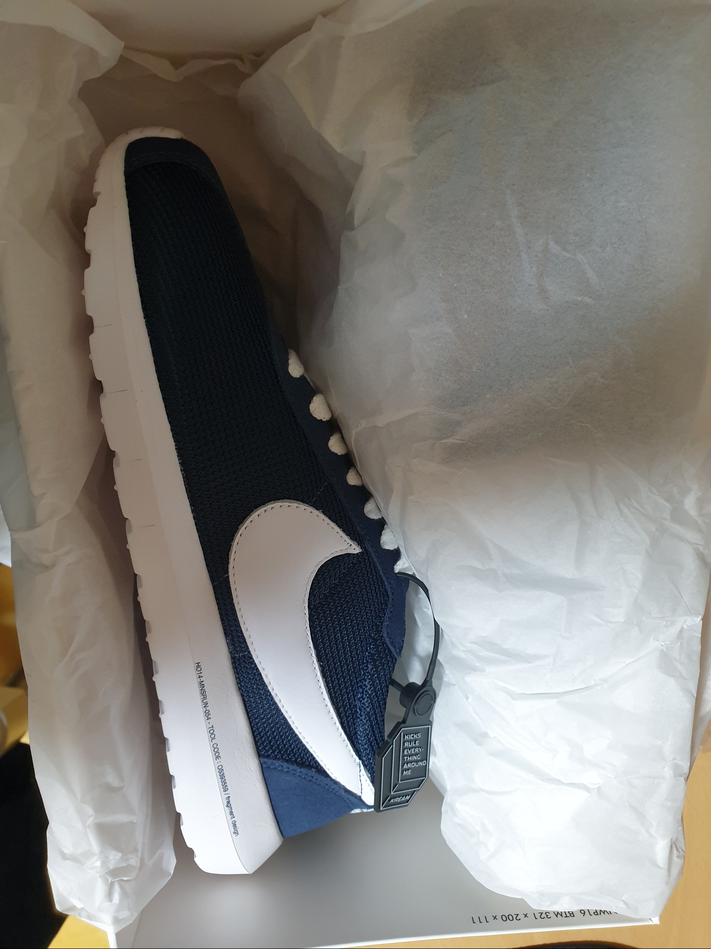 Nike x Fragment Roshe LD-1000 Obsidian 착용 스타일
