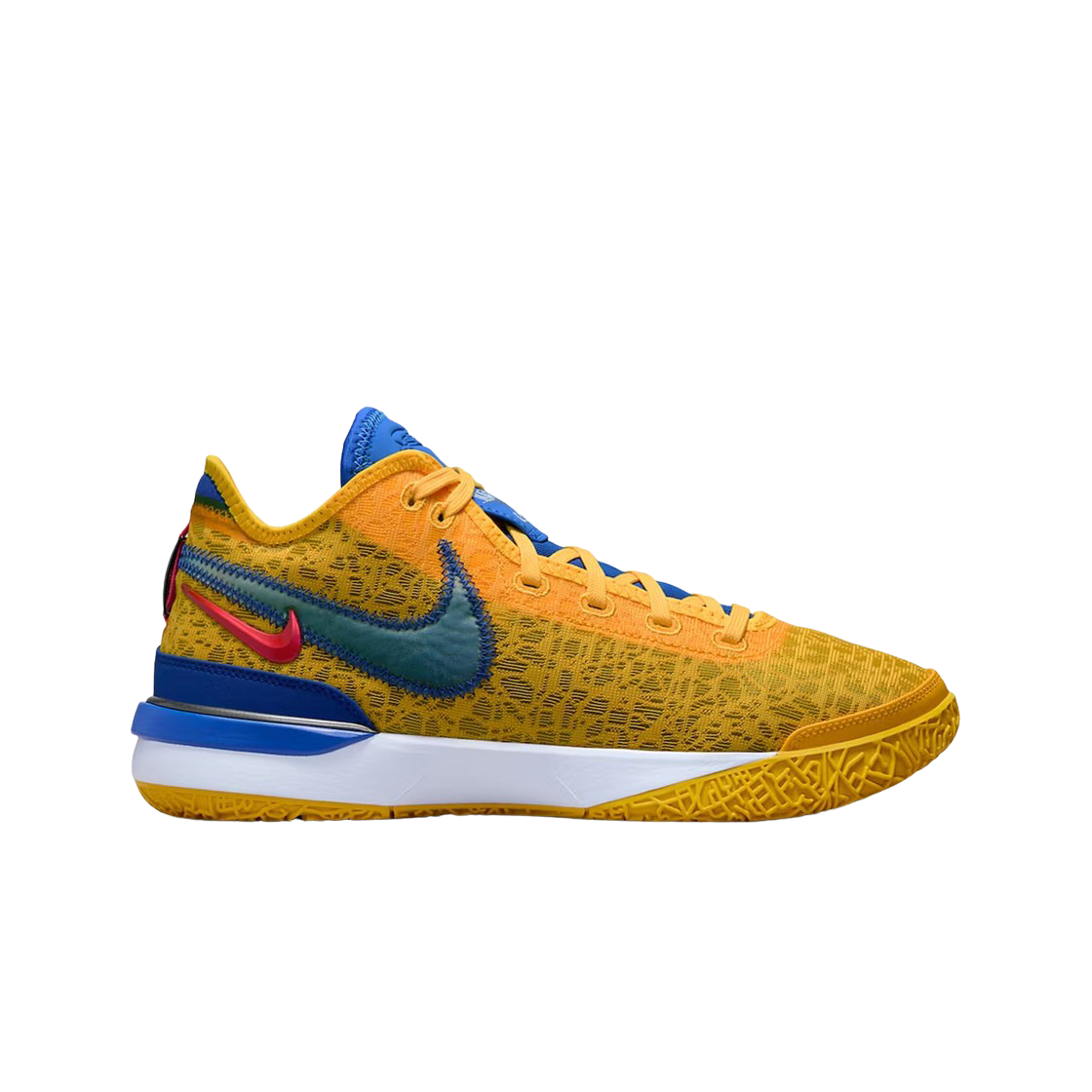 나이키 르브론 NXXT 젠 타이탄 EP 유니버시티 골드 블루(Nike Zoom LeBron NXXT Gen Titan EP University Gold Blue)