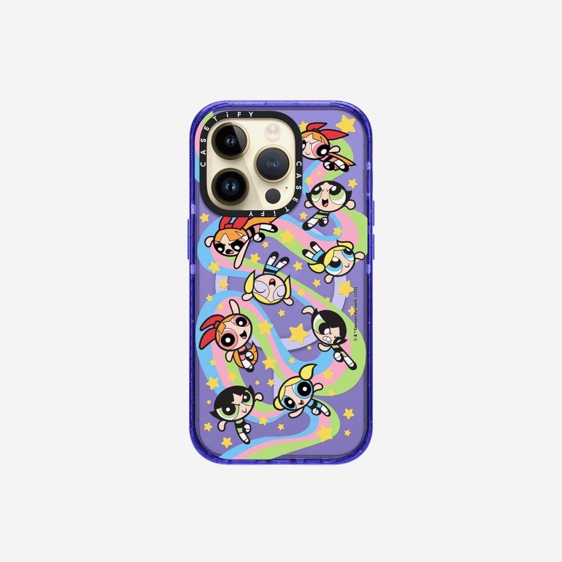 Casetify x The Powerpuff Girls iPhone Medley Magsafe Impact Case Sheer Peri Purple 상세 이미지 4