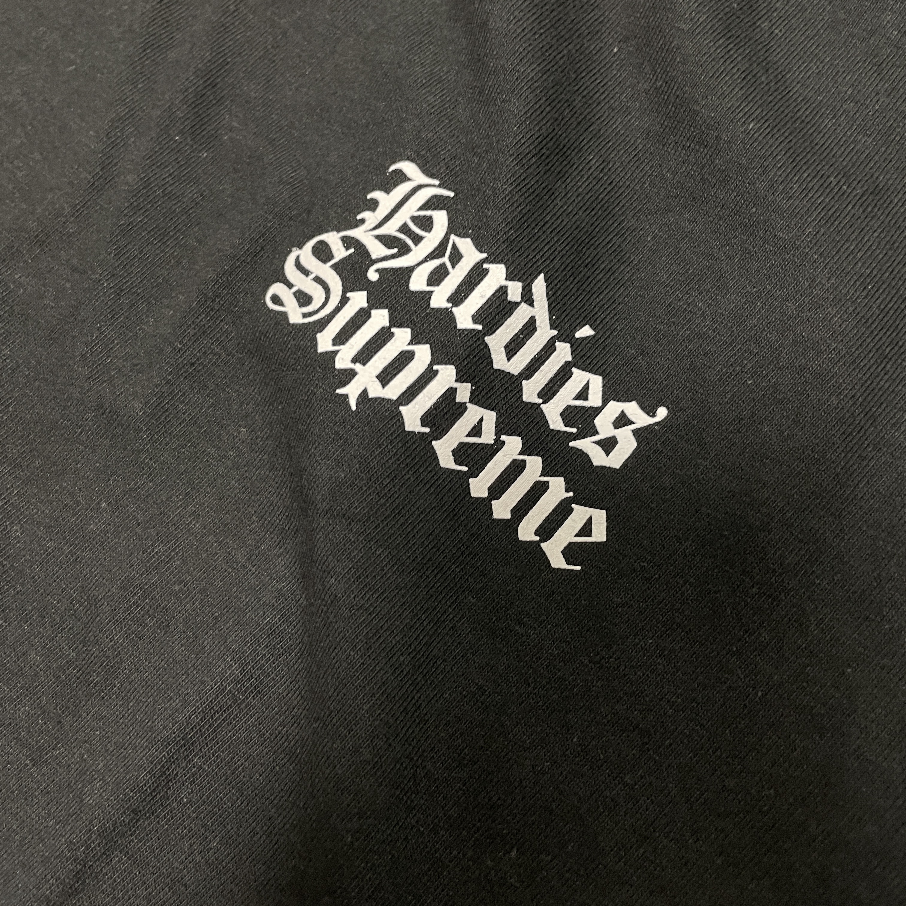 Supreme x Hardies Dog T-Shirt Black - 23SS 착용 스타일 - 2