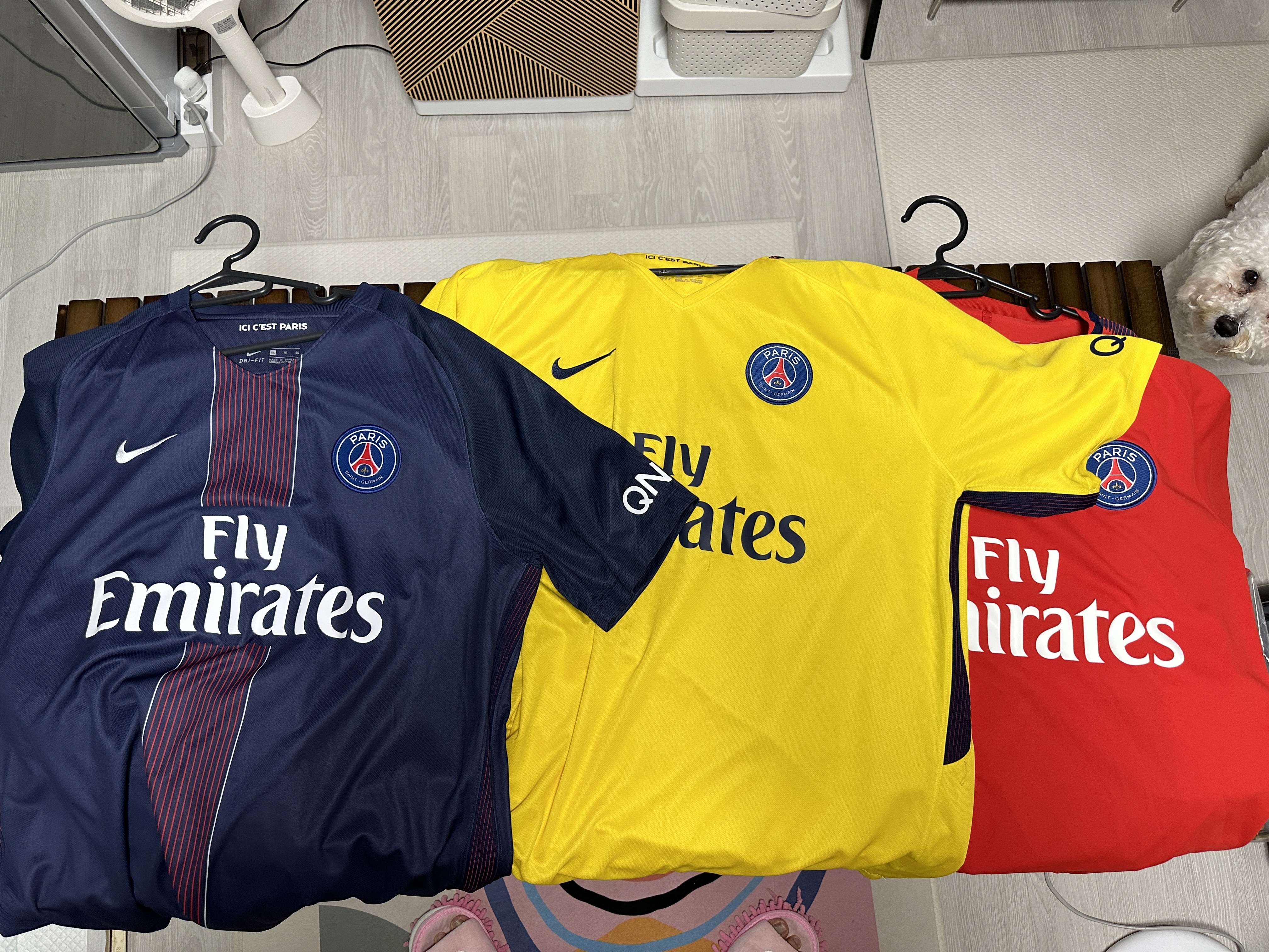 Nike Paris Saint-Germain 2023/24 Dri-Fit Stadium Home Jersey Midnight Navy (Non Marking Ver.) 착용 스타일 - 1