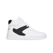 Celine CT-06 High Top Sneakers in Calfskin Optic White Black