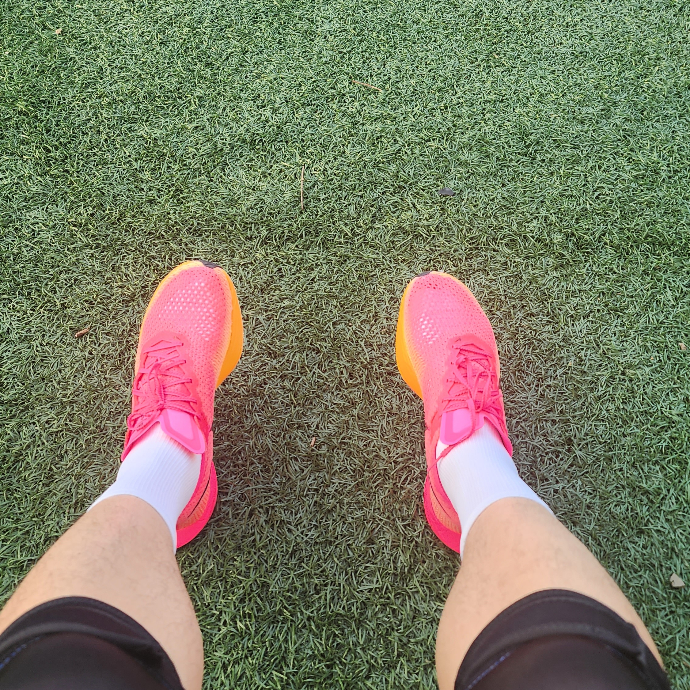 Nike ZoomX Vaporfly Next% 3 Hyper Pink 착용 스타일