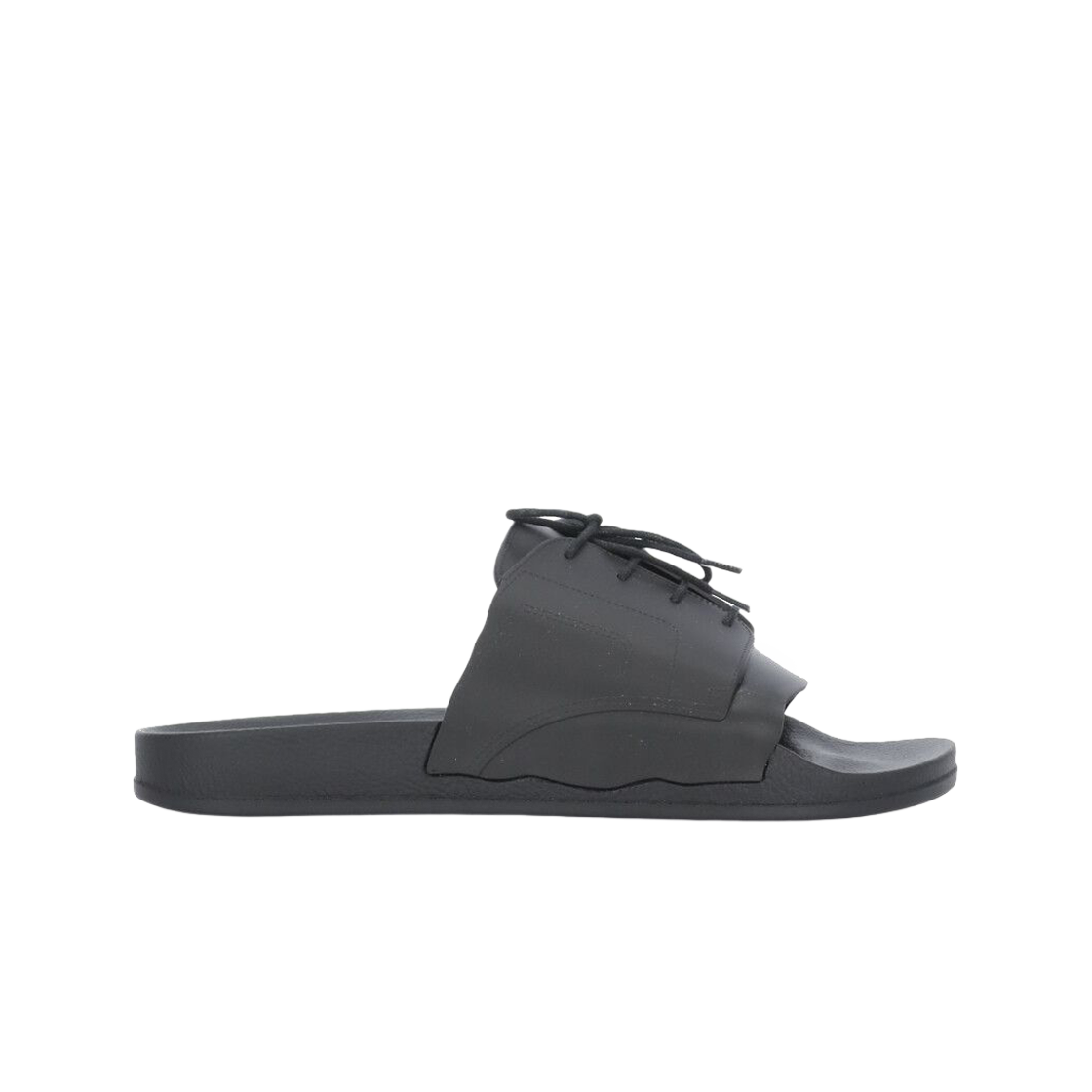 (W) 메종 마르지엘라 풀 슬라이드 블랙((W) Maison Margiela Pool Slides Black) - 1
