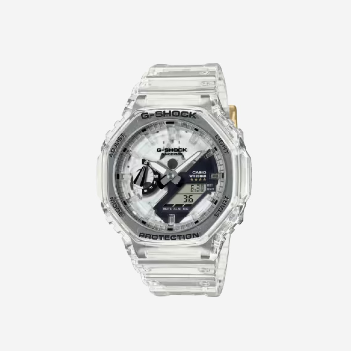 Casio G-Shock 40th Anniversary Clear Remix 2100 Series GA-2140RX-7A Clear 상세 이미지 1