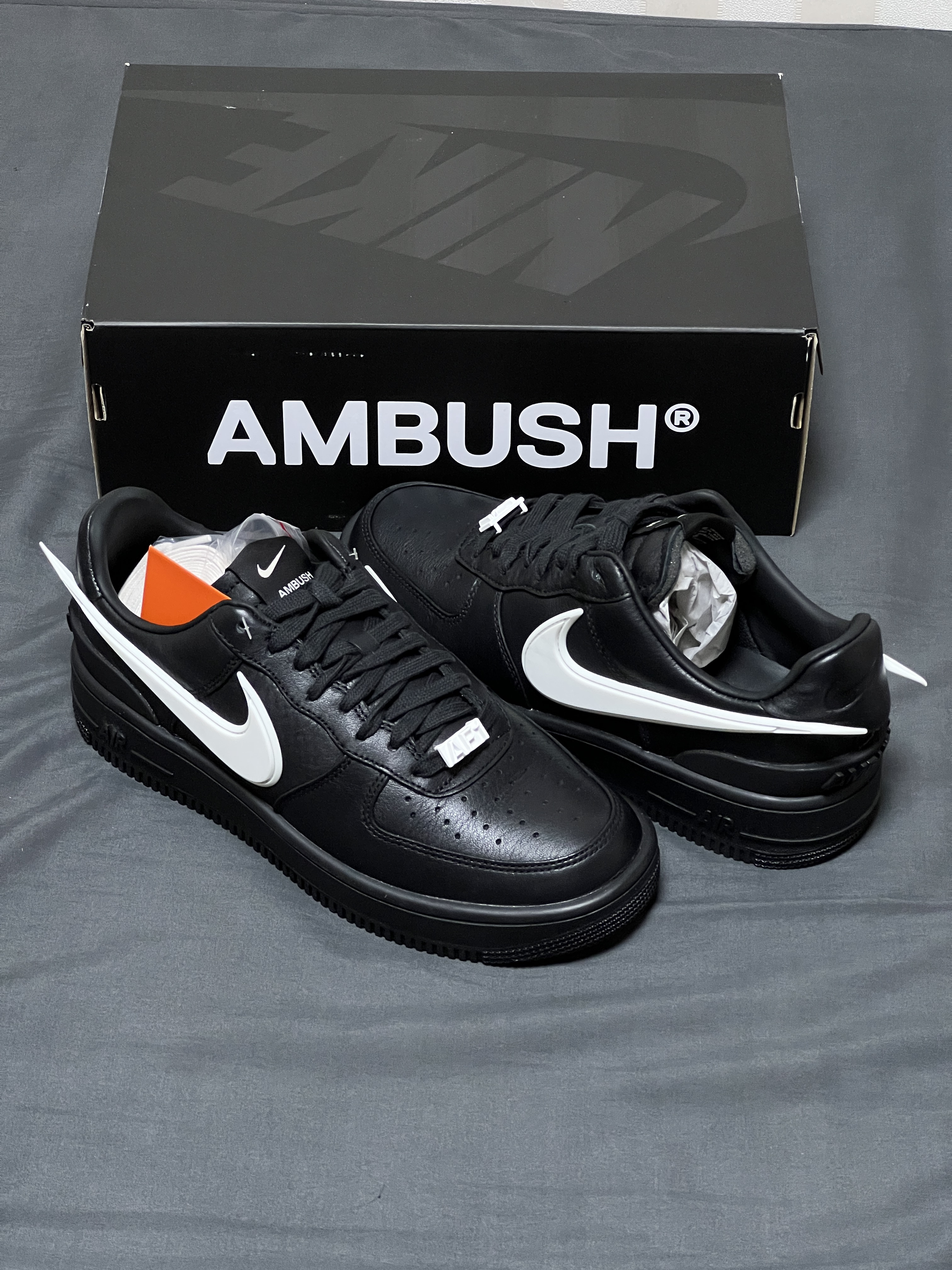 Nike x Ambush Air Force 1 Low SP Black 착용 스타일 - 1