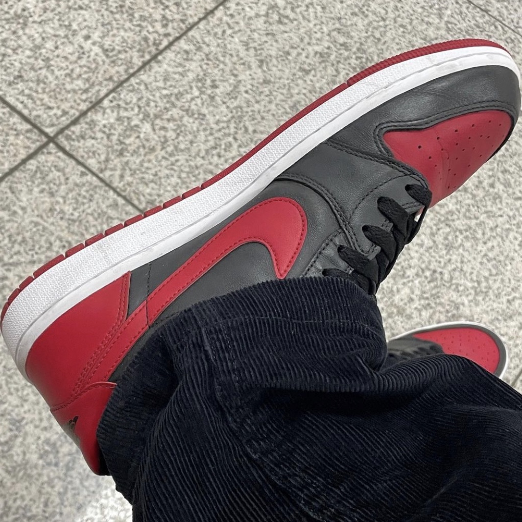 Jordan 1 Retro Low OG Bred 2015 착용 스타일 - 2