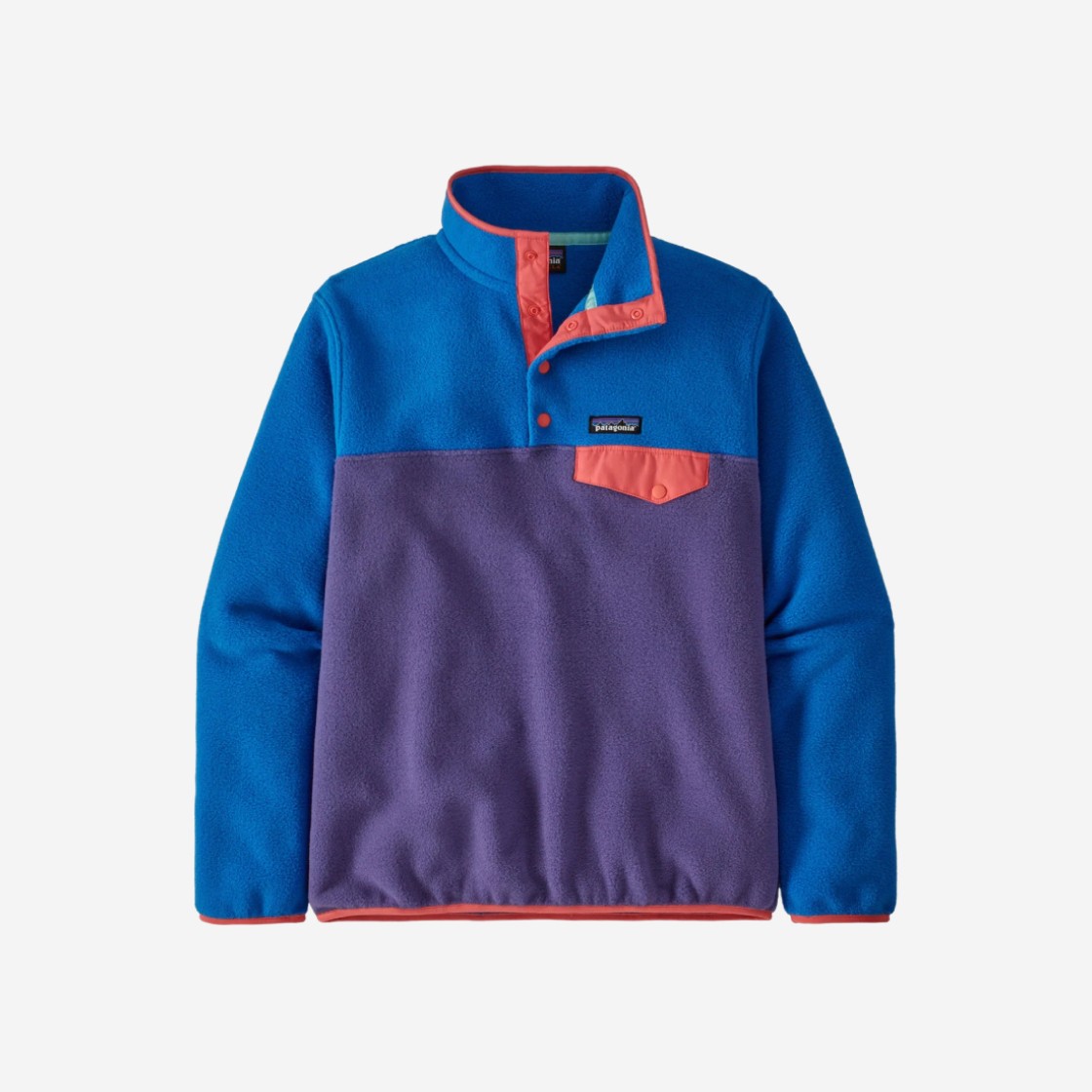 (W) Patagonia Lightweight Synchilla Snap-T Fleece Pullover Perennial Purple 상세 이미지 1