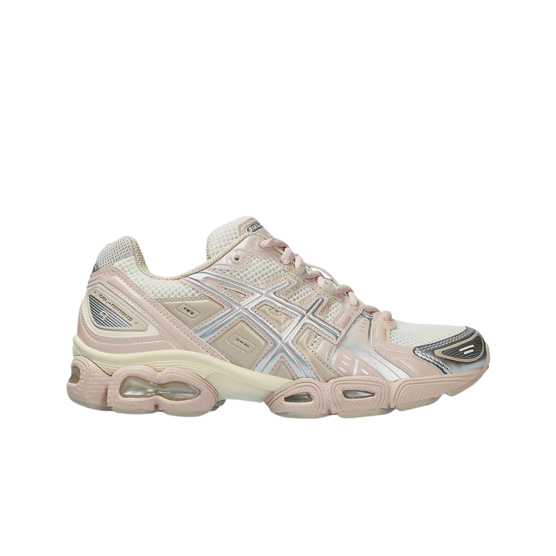 (W) 아식스 젤 님버스 9 크림 미네랄 베이지((W) Asics Gel-Nimbus 9 Cream Mineral Beige)