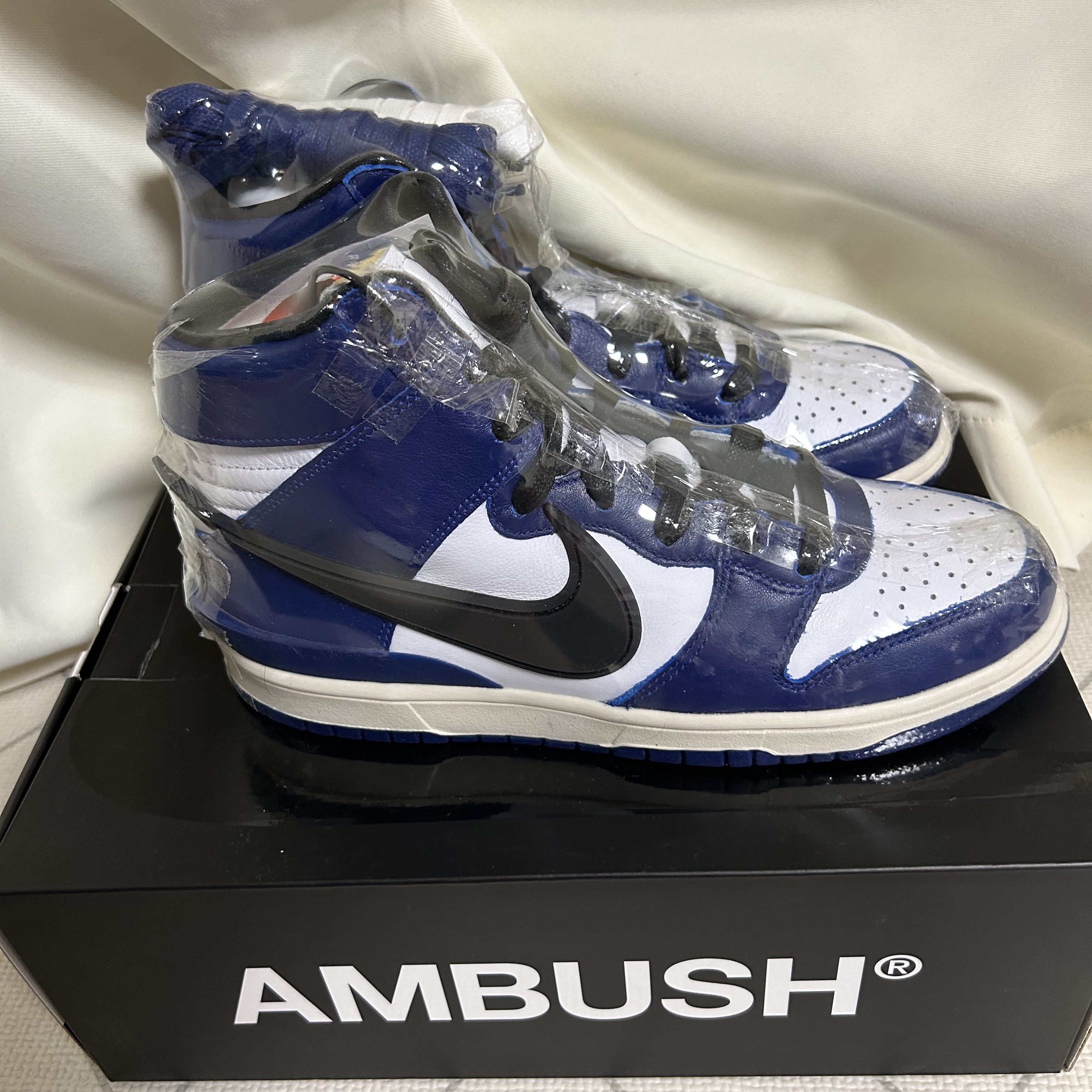 Nike x Ambush Dunk High Deep Royal Blue 착용 스타일