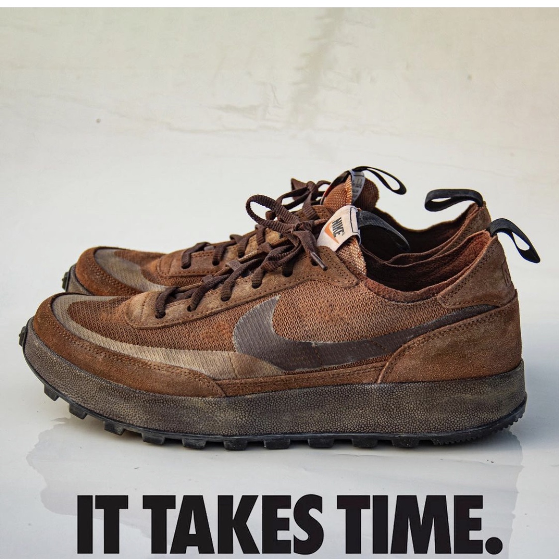 Nike x Tom Sachs General Purpose Shoe Brown 착용 스타일 - 1